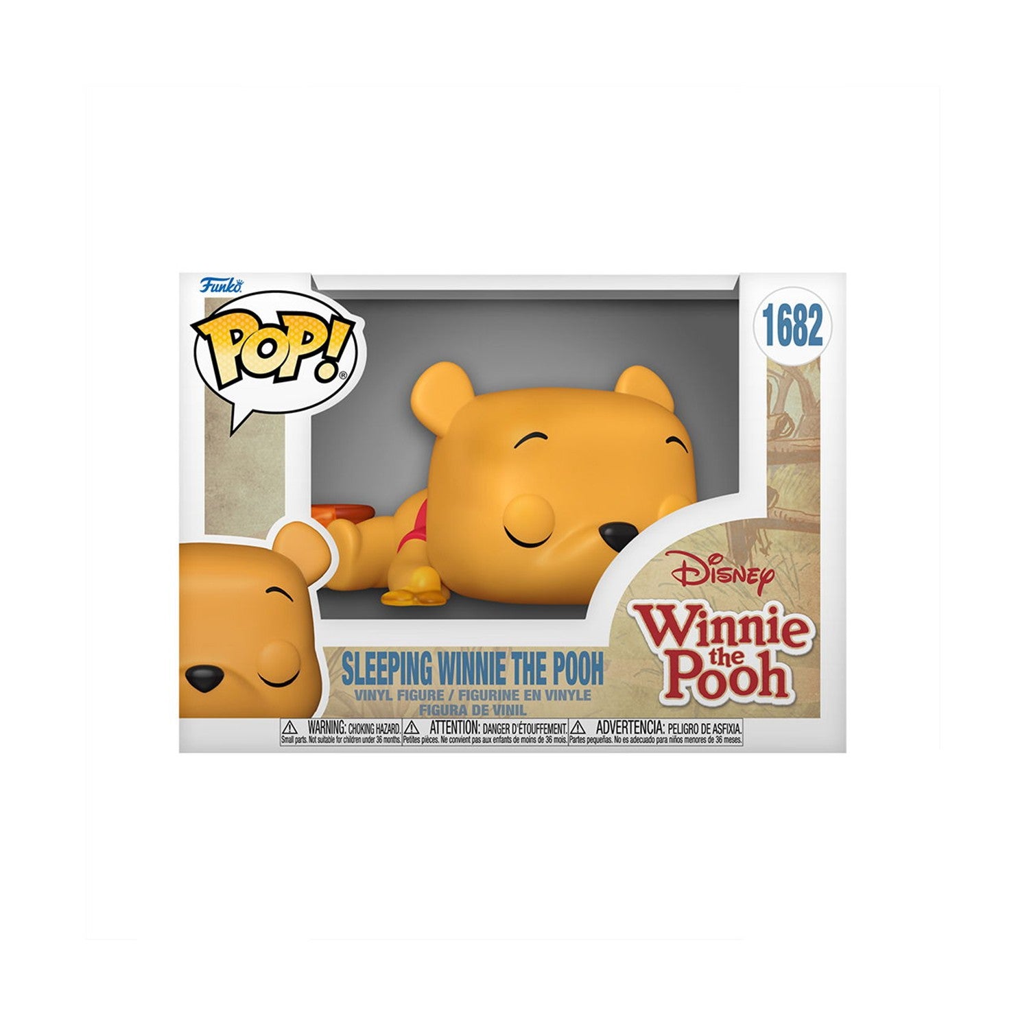 Funko Pop! Disney: Winnie the Pooh - Sleeping Winnie The Pooh #1682 Vinyl Figure - Sunday Habit