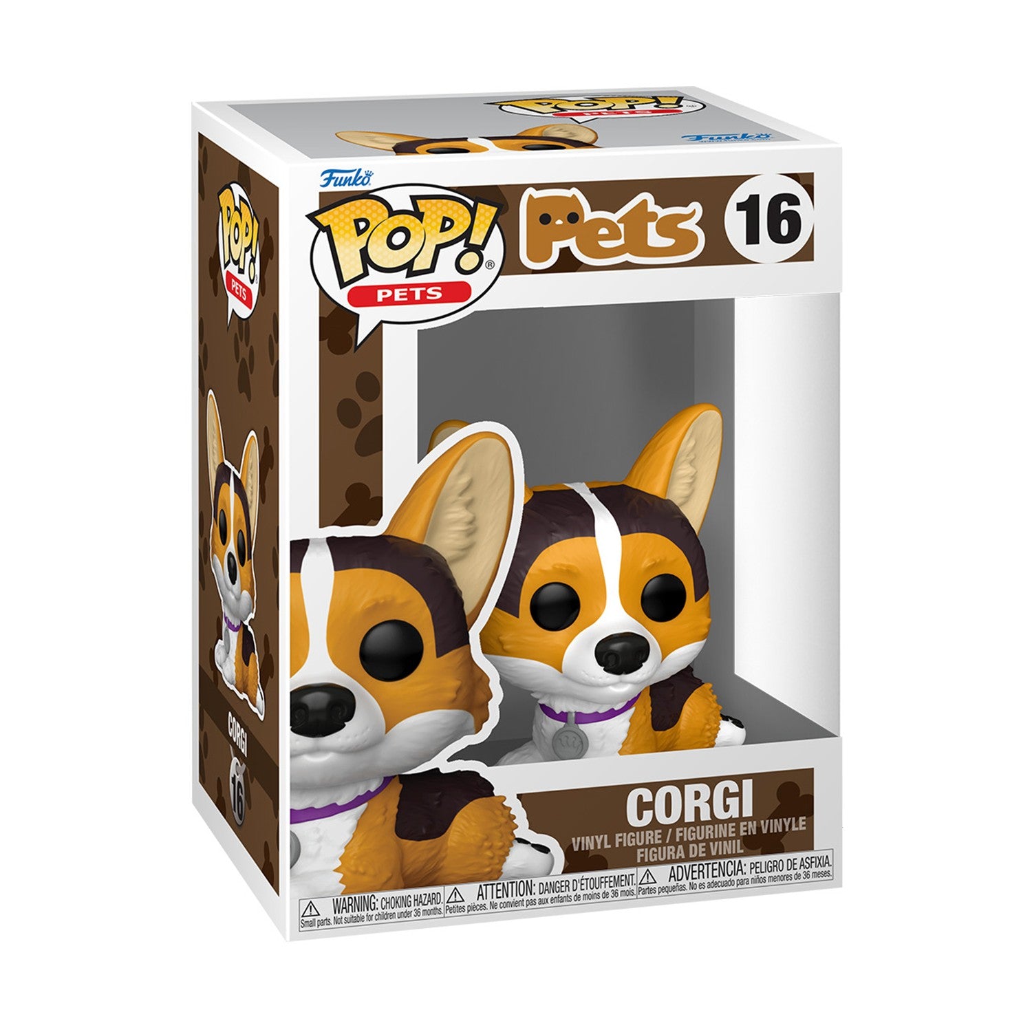 Funko Pop! Pets: Pets - Corgi #16 Vinyl Figure - Sunday Habit