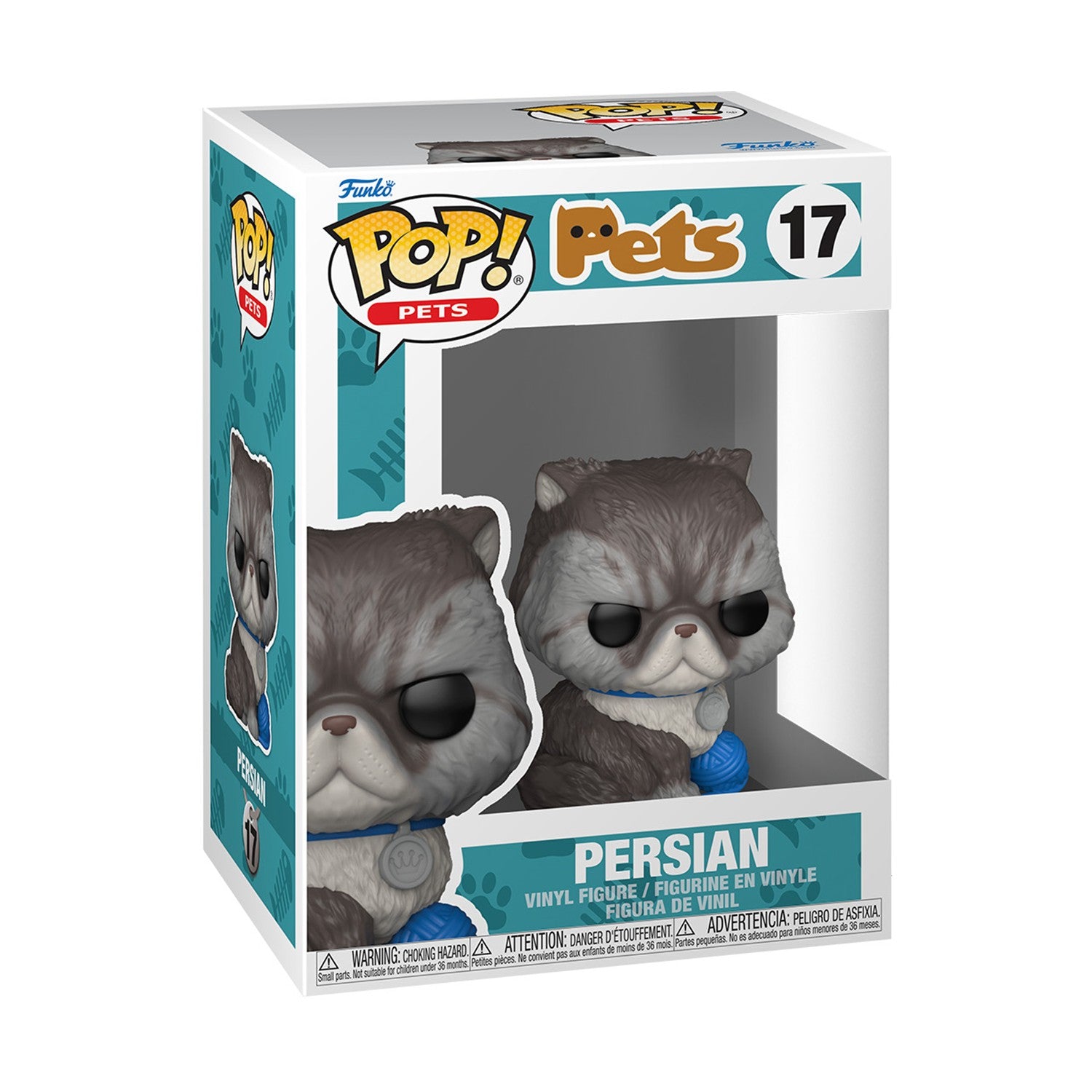 Funko Pop! Pets: Pets - Persian #17 Vinyl Figure - Sunday Habit