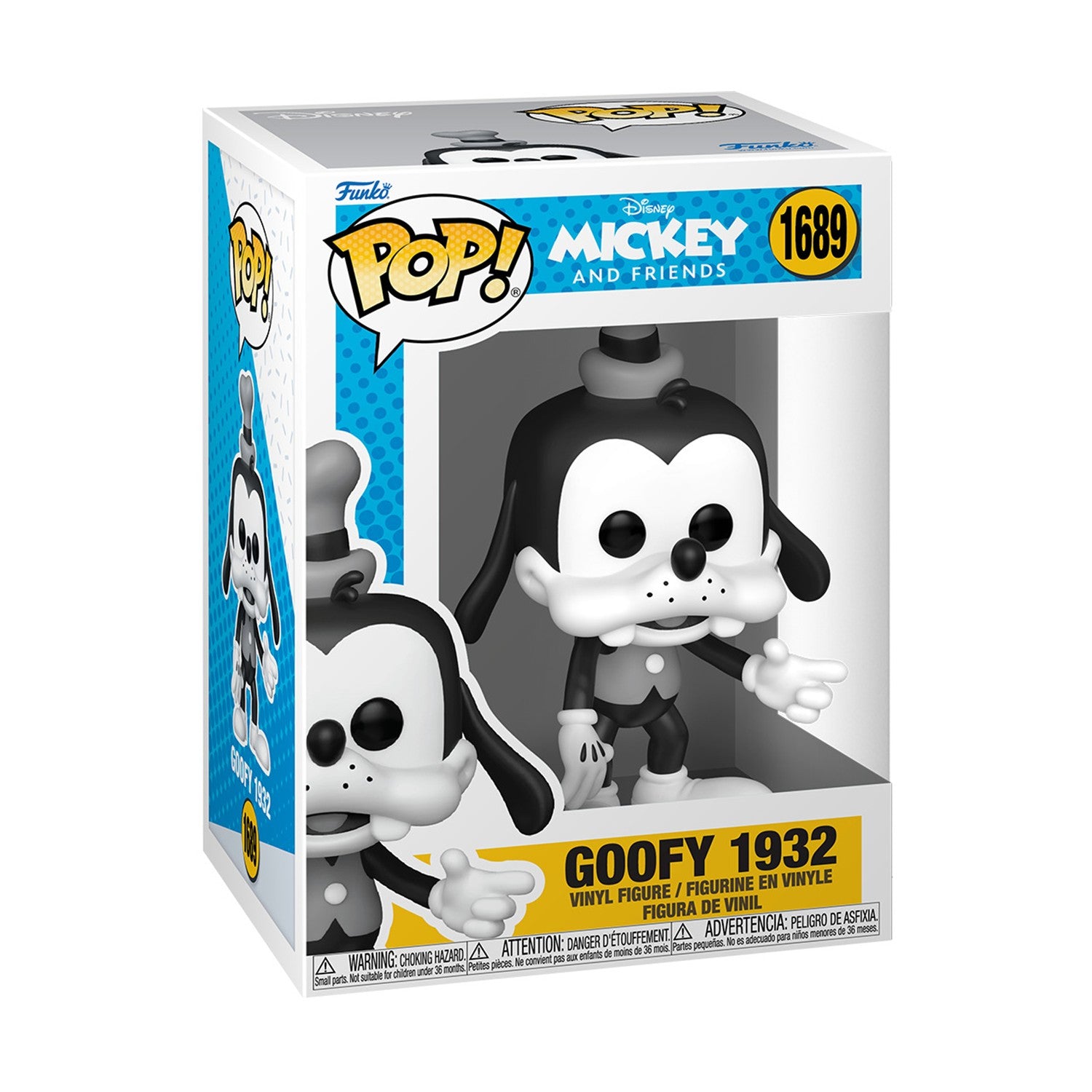 Funko Pop! Disney: Mickey and Friends - Goofy 1932 #1689 Vinyl Figure - Sunday Habit