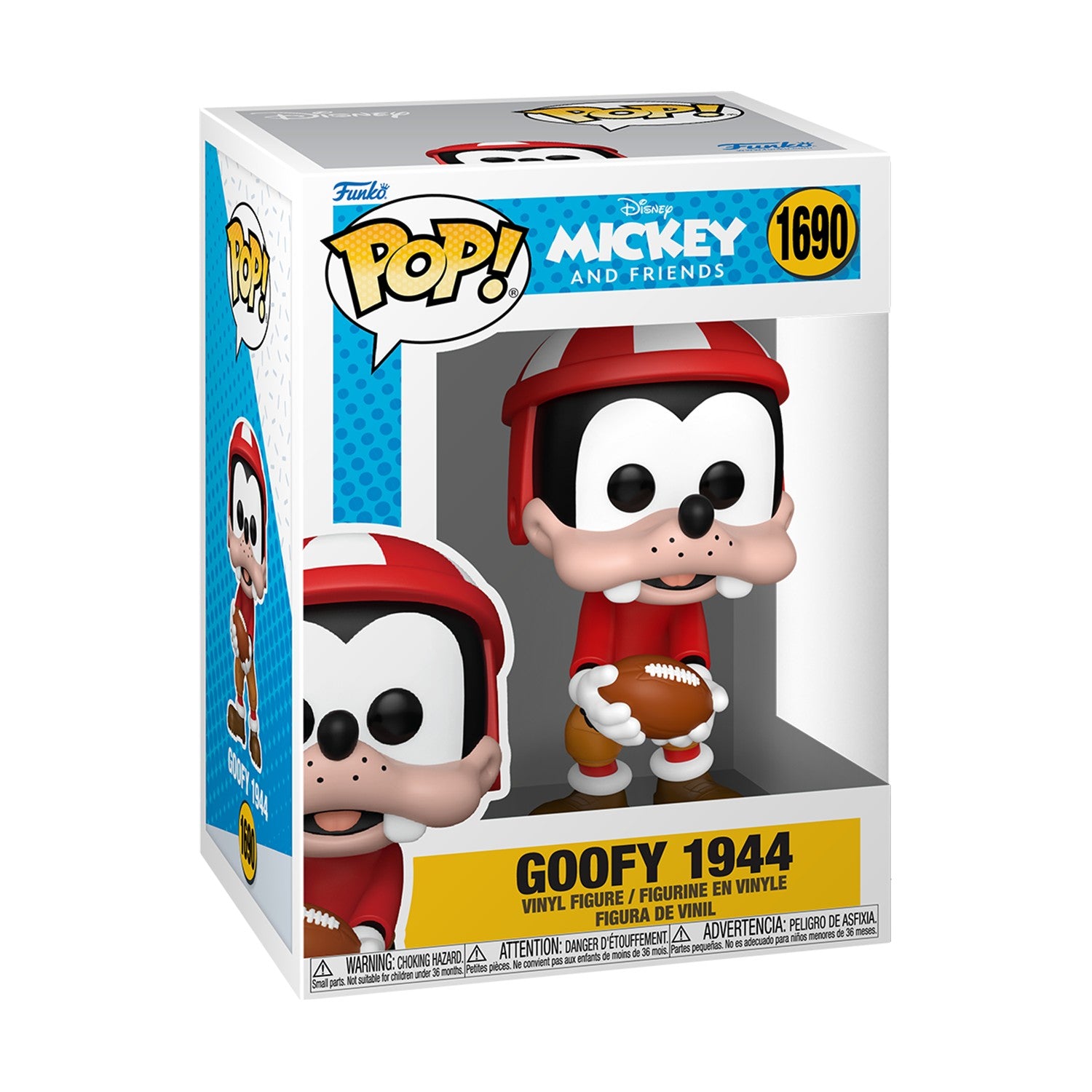 Funko Pop! Disney: Mickey and Friends - Goofy 1944 #1690 Vinyl Figure - Sunday Habit