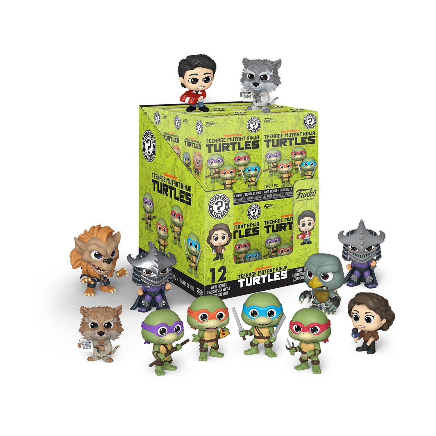 Funko Mystery Minis: The Teenage Mutant Ninja Turtles (Blind Box/Random) Vinyl Figures - Sunday Habit