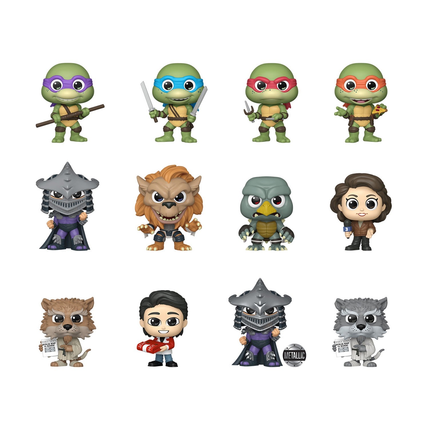 Funko Mystery Minis: The Teenage Mutant Ninja Turtles (Blind Box/Random) Vinyl Figures - Sunday Habit