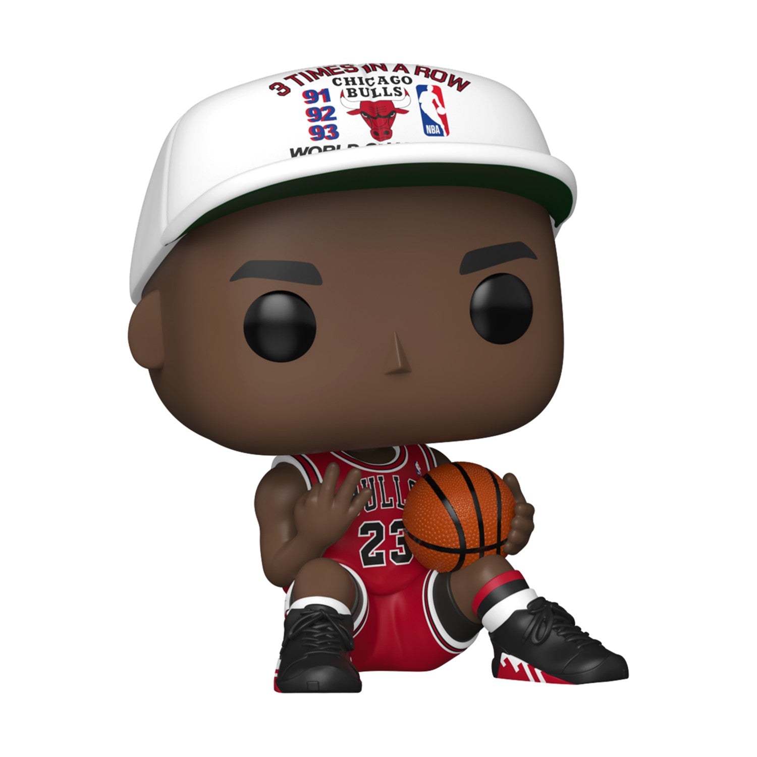 Funko Pop! Basketball: Chicago Bulls - Michael Jordan 3 Times in A Row #222 Vinyl Figure - Sunday Habit
