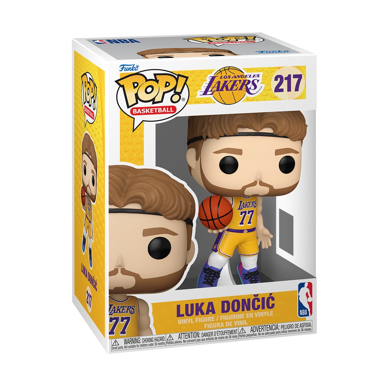 Funko Pop! Basketball: Los Angeles Lakers - Luka Dončić #217 Vinyl Figure - Sunday Habit