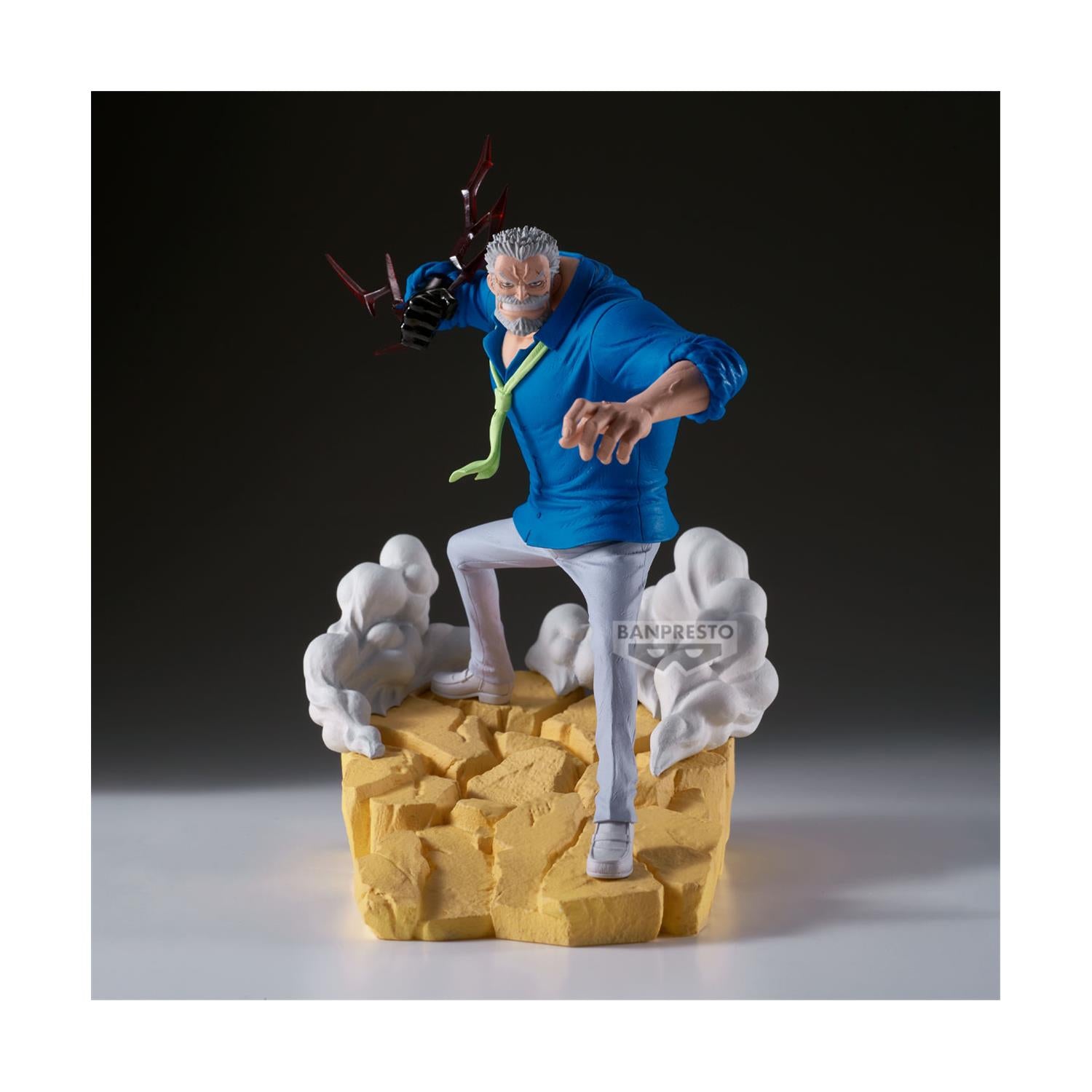 Banpresto Senkozekkei: One Piece - Monkey D. Garp Statue (19cm) (29761)