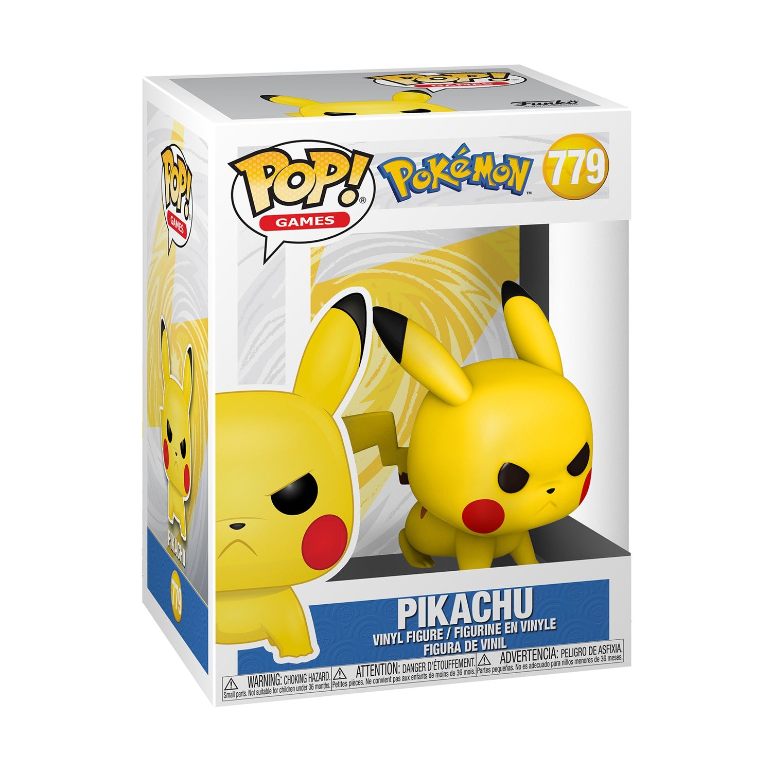 Funko Pop! Games: Pokemon - Pikachu (Attack Stance) #779 Vinyl Figure