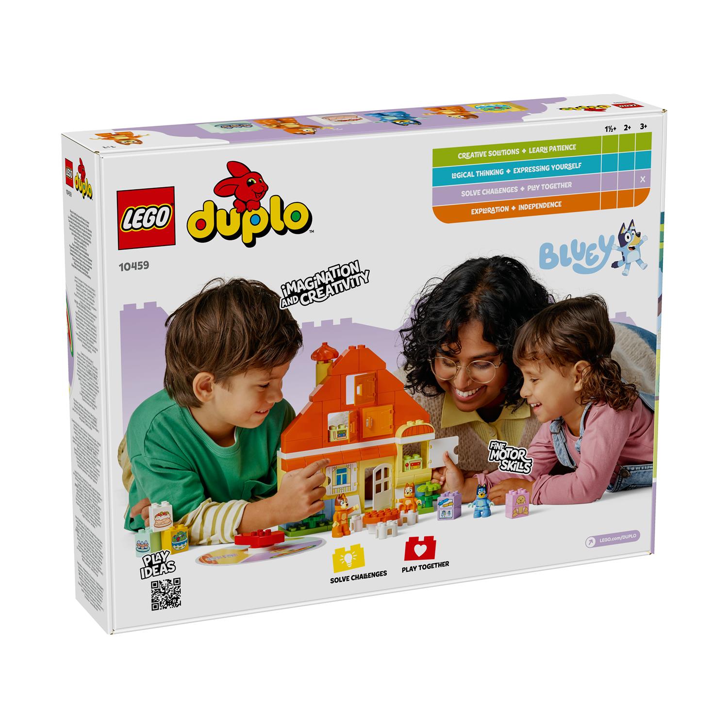 LEGO® DUPLO® Bluey: Bluey’s Family House with Memory Game (10459) - Sunday Habit