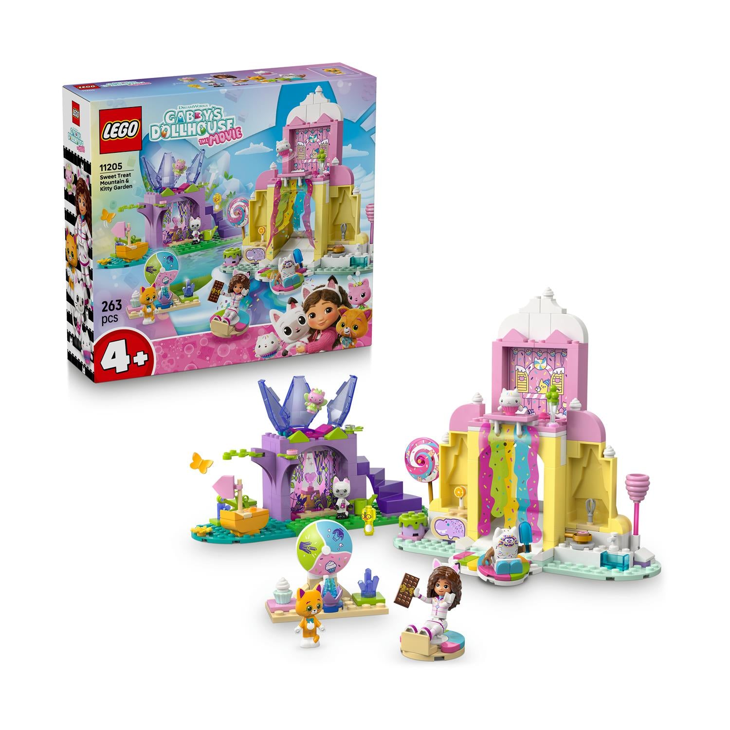 LEGO® Gabby’s Dollhouse: Sweet Treat Mountain & Kitty Garden (11205) - Sunday Habit
