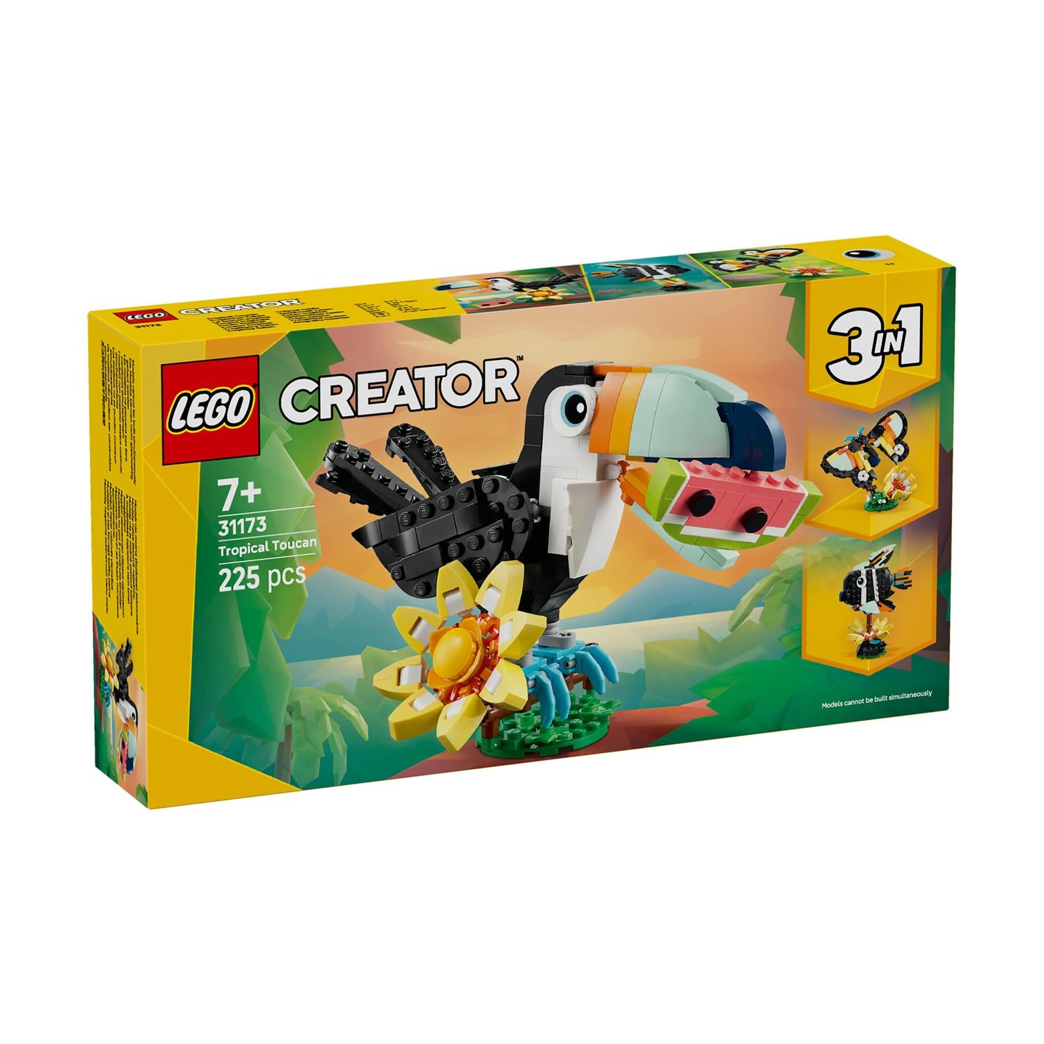 LEGO® Creator: Wild Animals Tropical Toucan (31173) - Sunday Habit