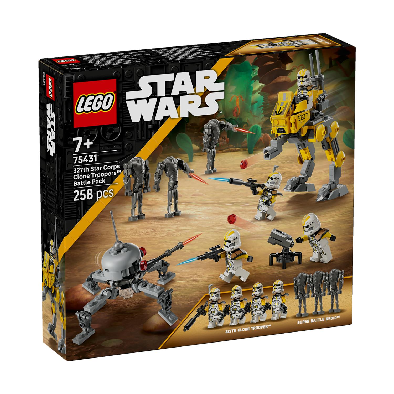 LEGO® Star Wars™: 327th Star Corps Clone Troopers™ Battle Pack (75431)