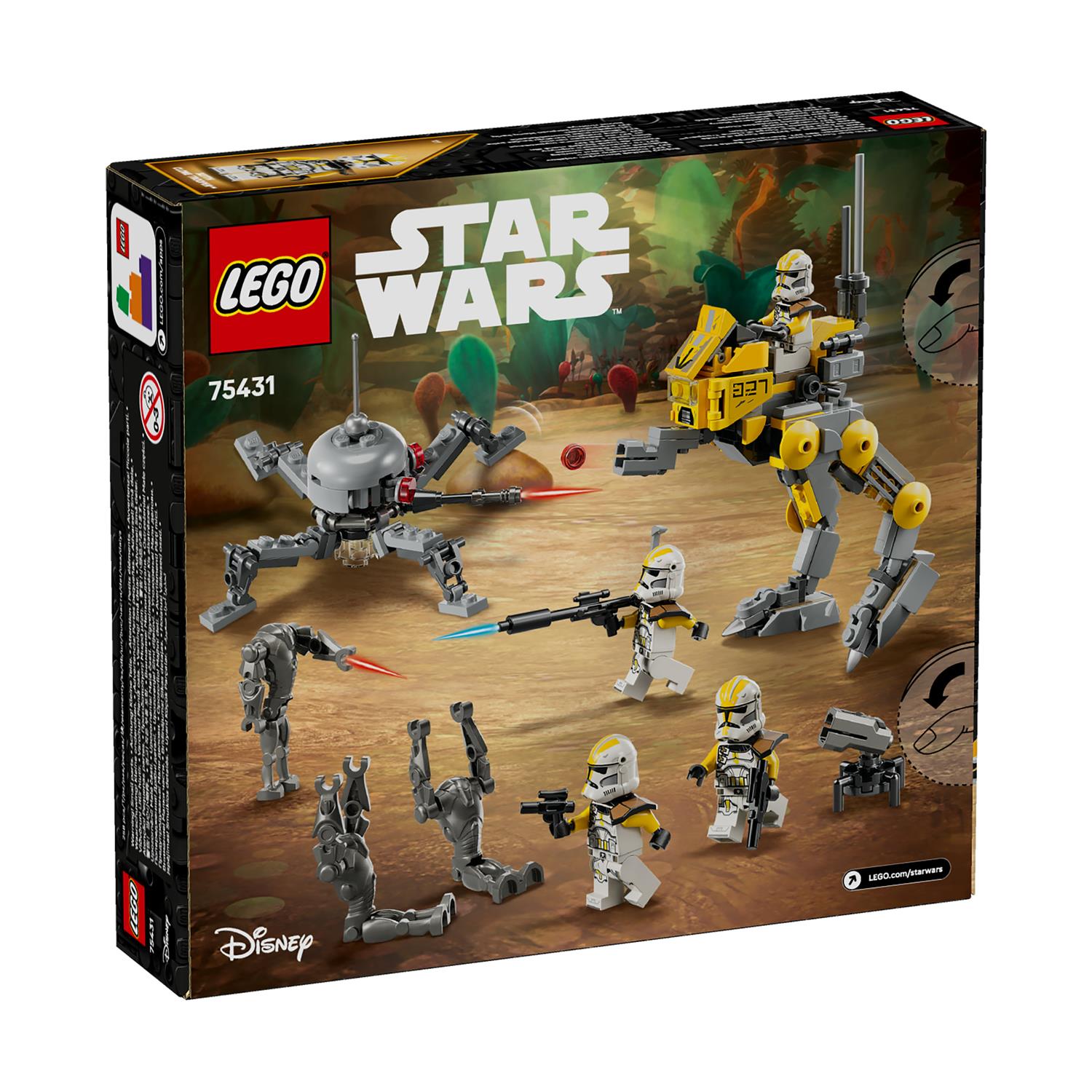 LEGO® Star Wars™: 327th Star Corps Clone Troopers™ Battle Pack (75431)