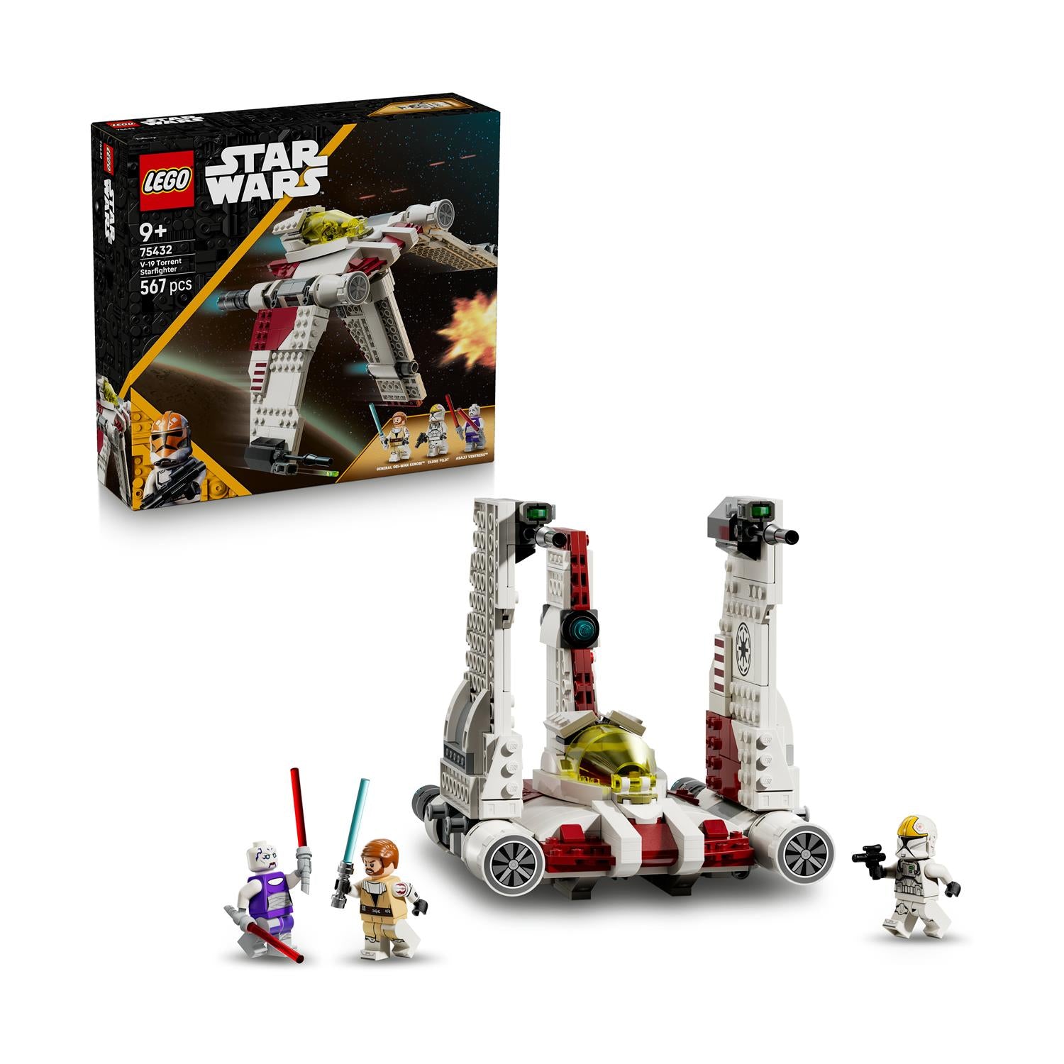 LEGO® Star Wars™: V-19 Torrent Starfighter (75432) - Sunday Habit