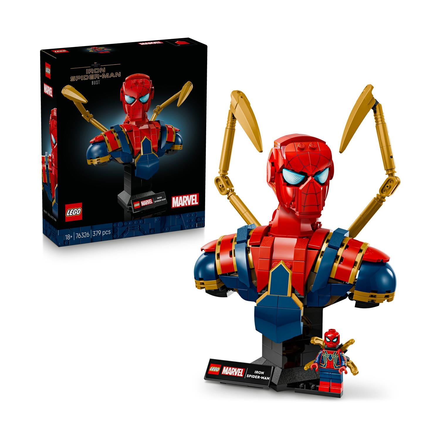 LEGO® Marvel: Iron Spider-Man Bust (76326) - Sunday Habit