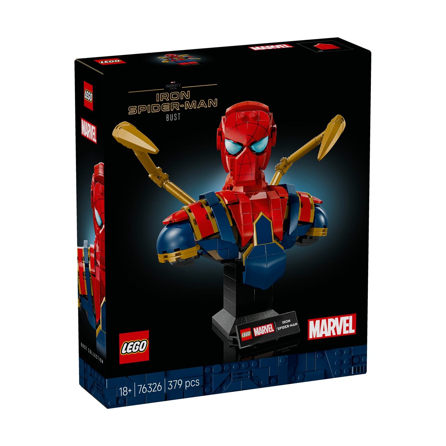 LEGO® Marvel: Iron Spider-Man Bust (76326) - Sunday Habit