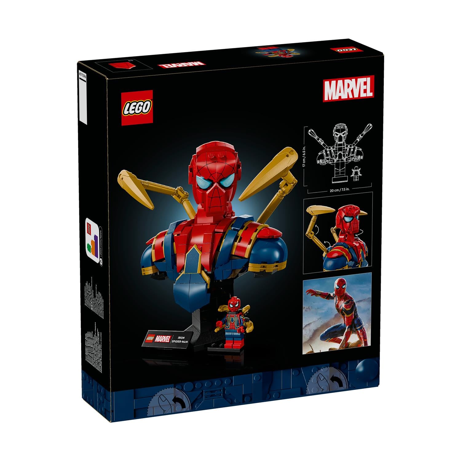 LEGO® Marvel: Iron Spider-Man Bust (76326) - Sunday Habit