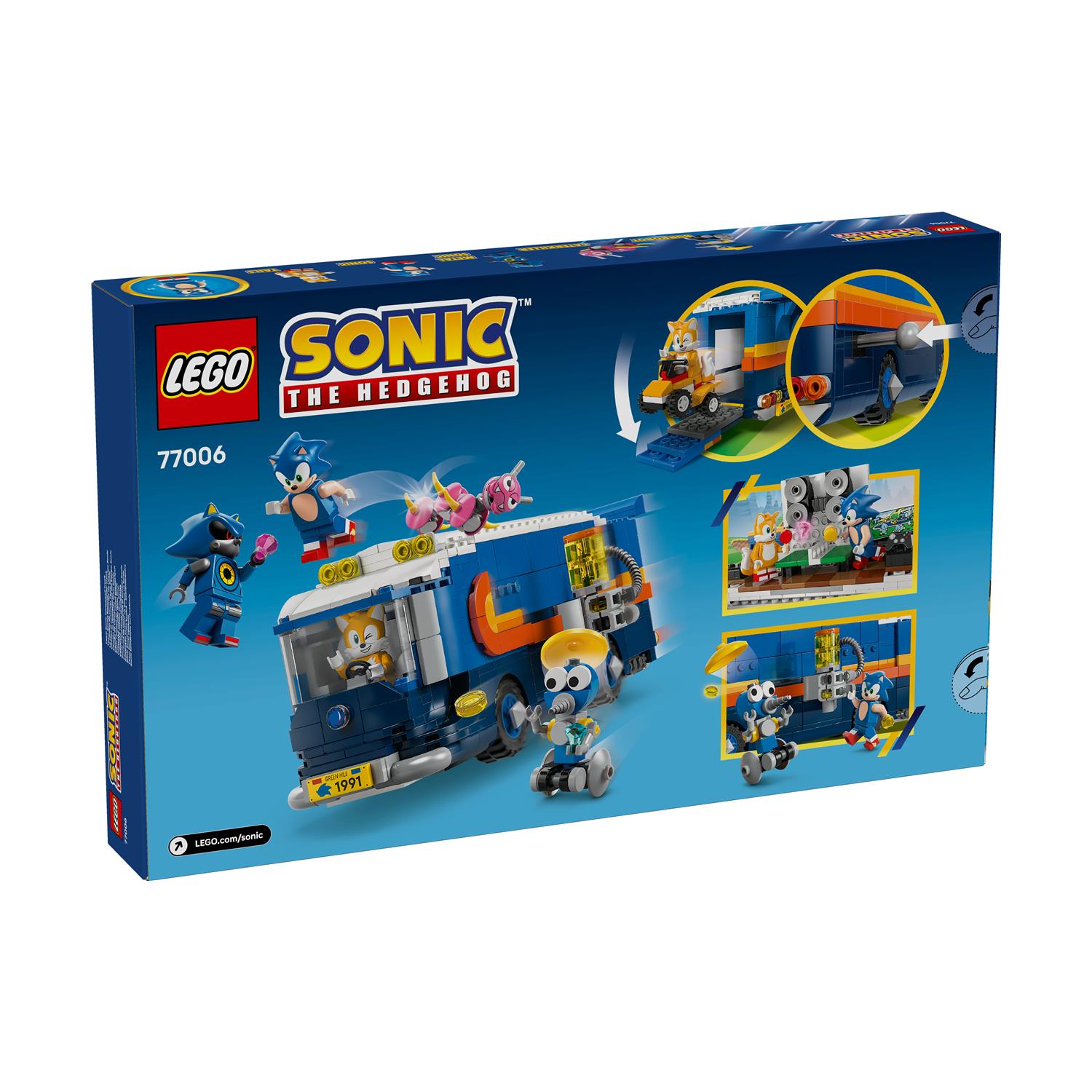 LEGO® Sonic the Hedgehog: Team Sonic Command Truck (77006) - Sunday Habit