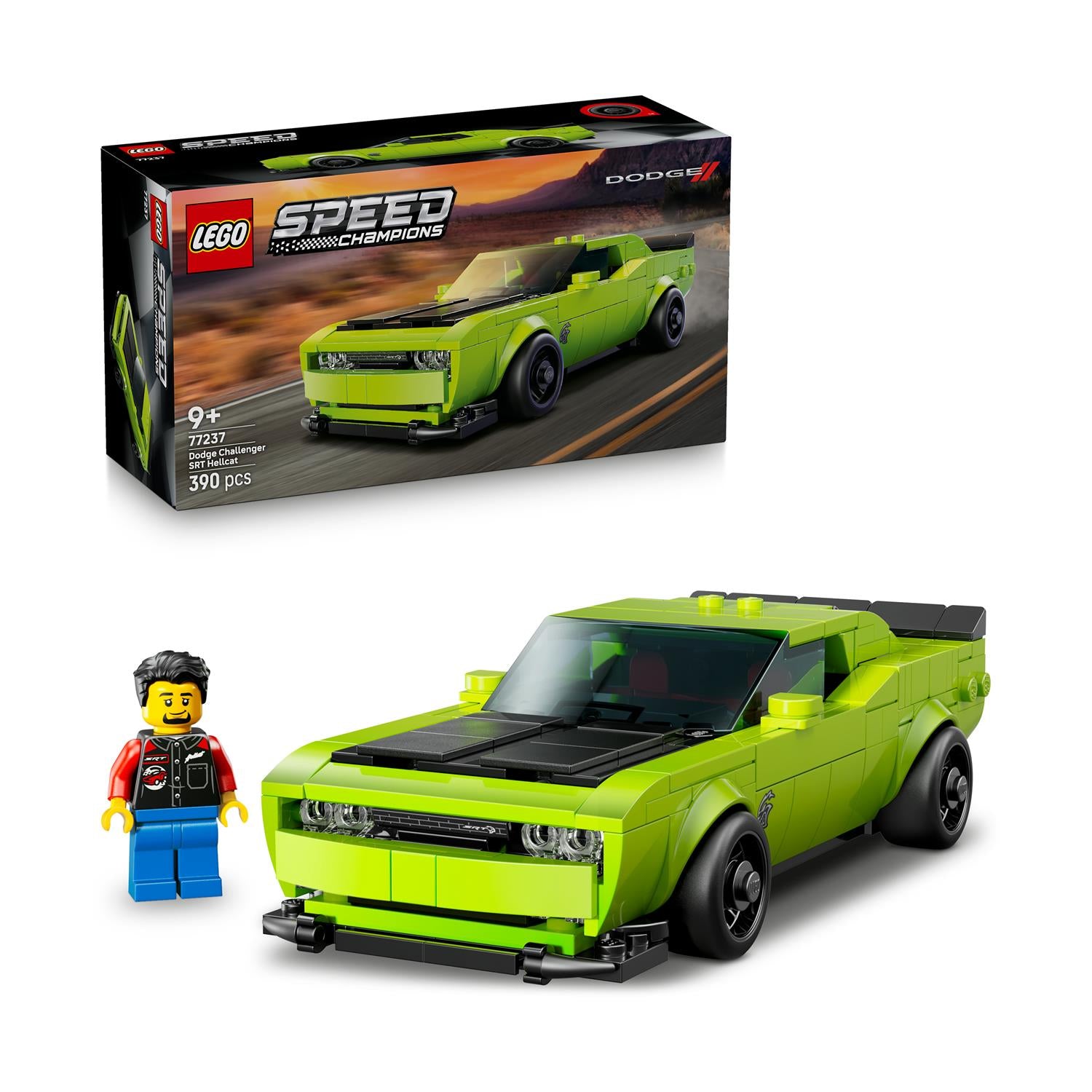 LEGO® Speed Champions: Dodge Challenger SRT Hellcat Sports Car (77237) - Sunday Habit