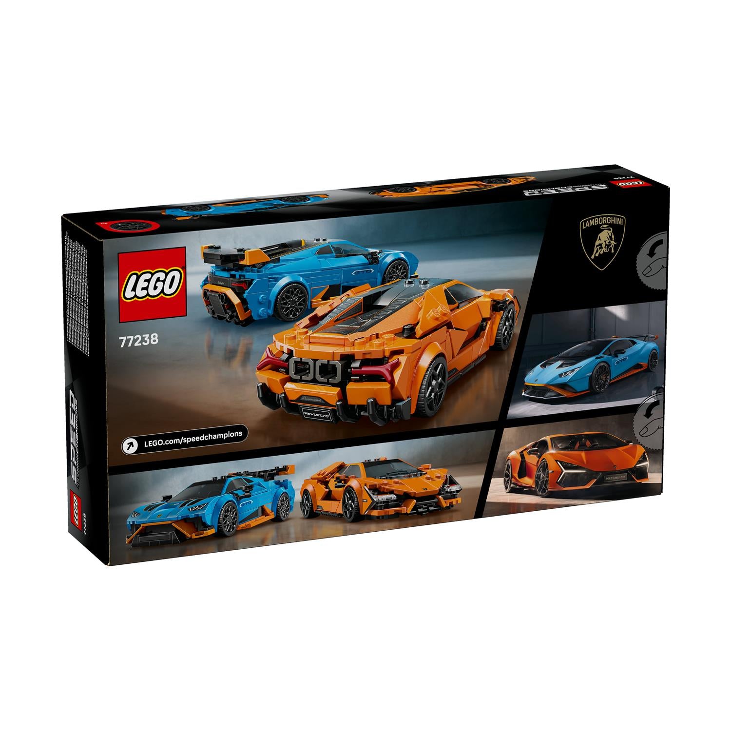 LEGO® Speed Champions: Lamborghini Revuelto & Huracán Sto (77238) - Sunday Habit