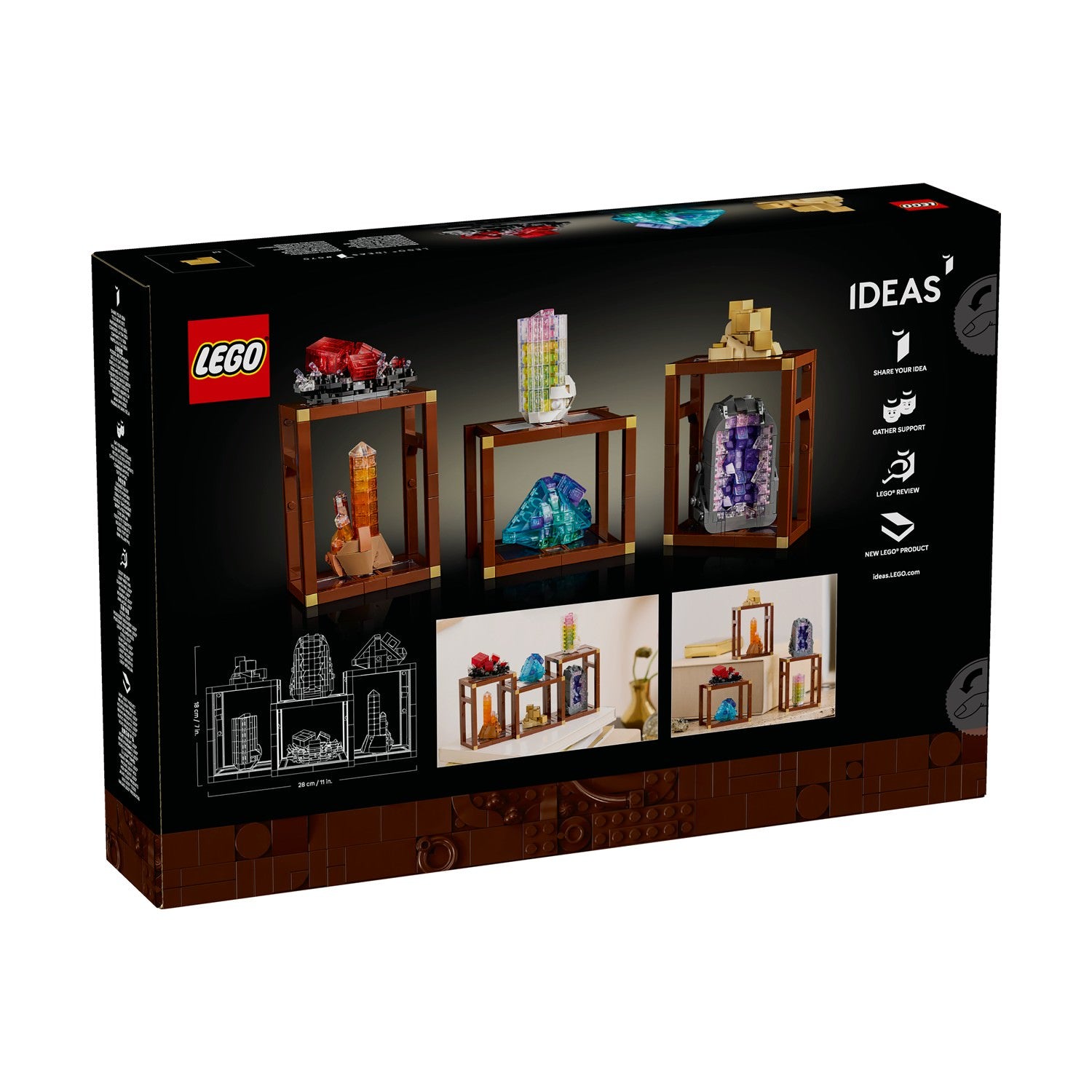 LEGO® Ideas: Mineral Collection (21362)