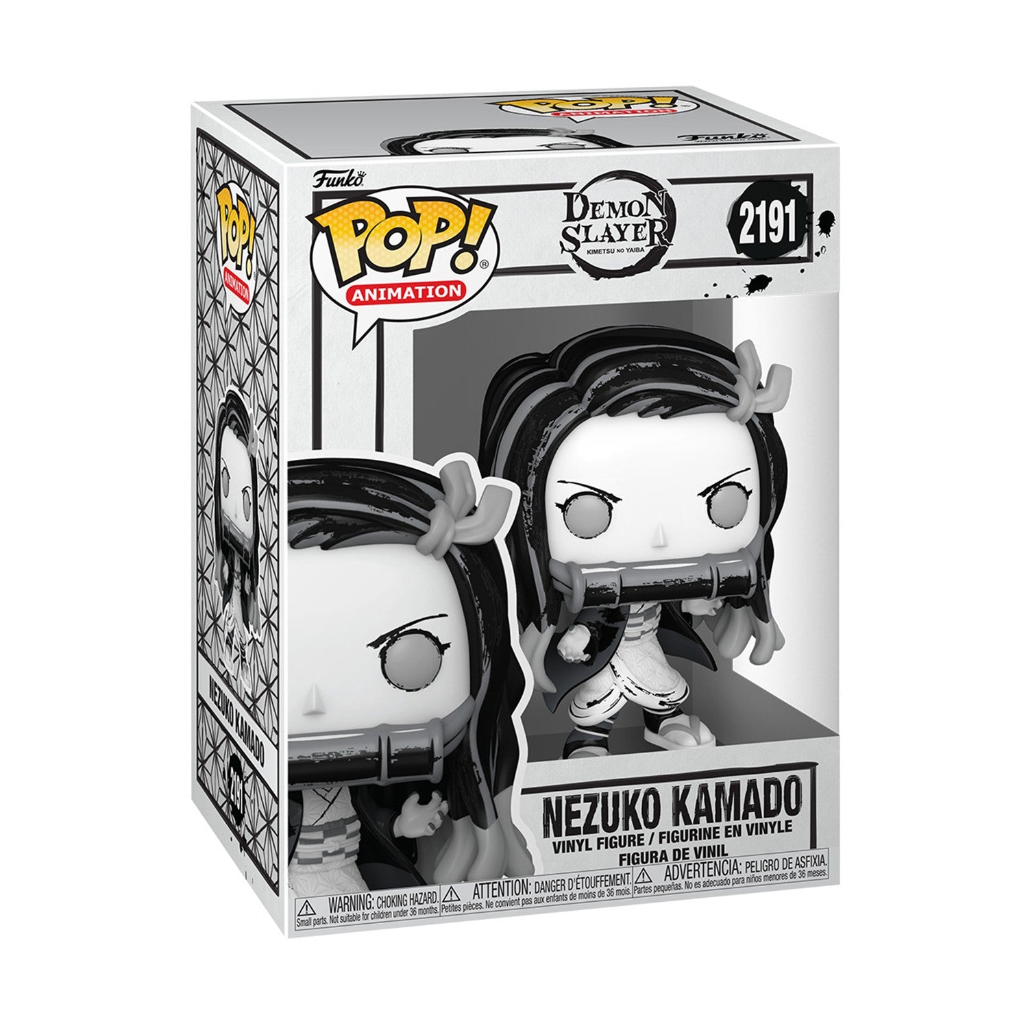 Funko Pop! Animation: Demon Slayer - Nezuko Kamado (Sumi-Ink) #2191 Vinyl Figure - Sunday Habit