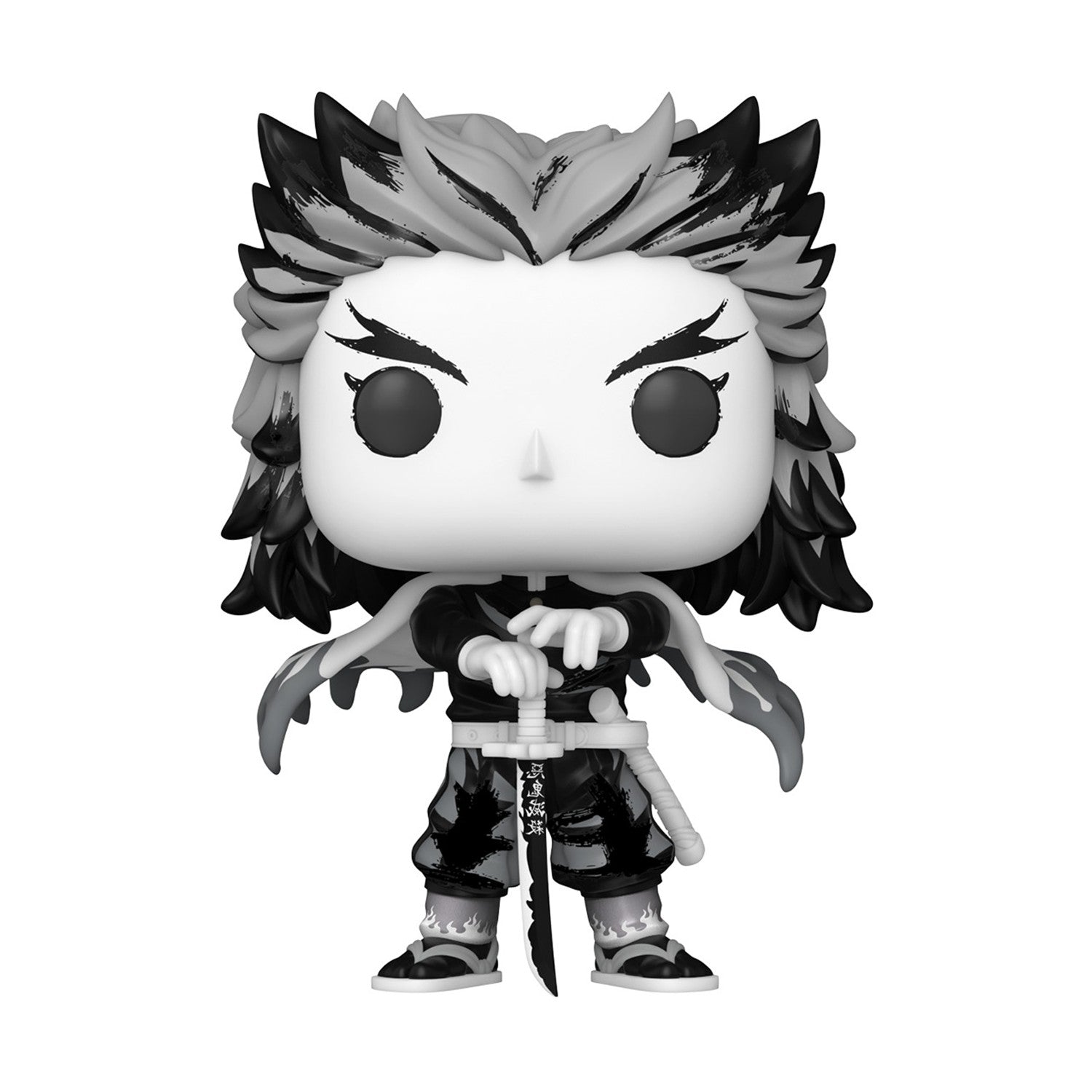 Funko Pop! Animation: Demon Slayer - Kyojuro Rengoku (Sumi-Ink) #2194 Vinyl Figure - Sunday Habit