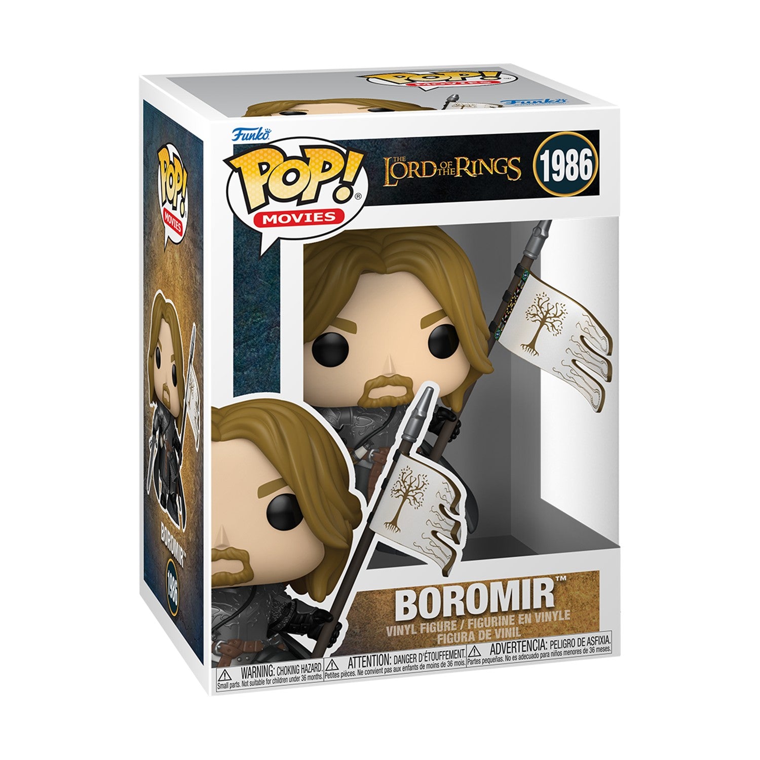 Funko Pop! Movies: The Lord of the Rings - Boromir #1986 Vinyl Figure - Sunday Habit