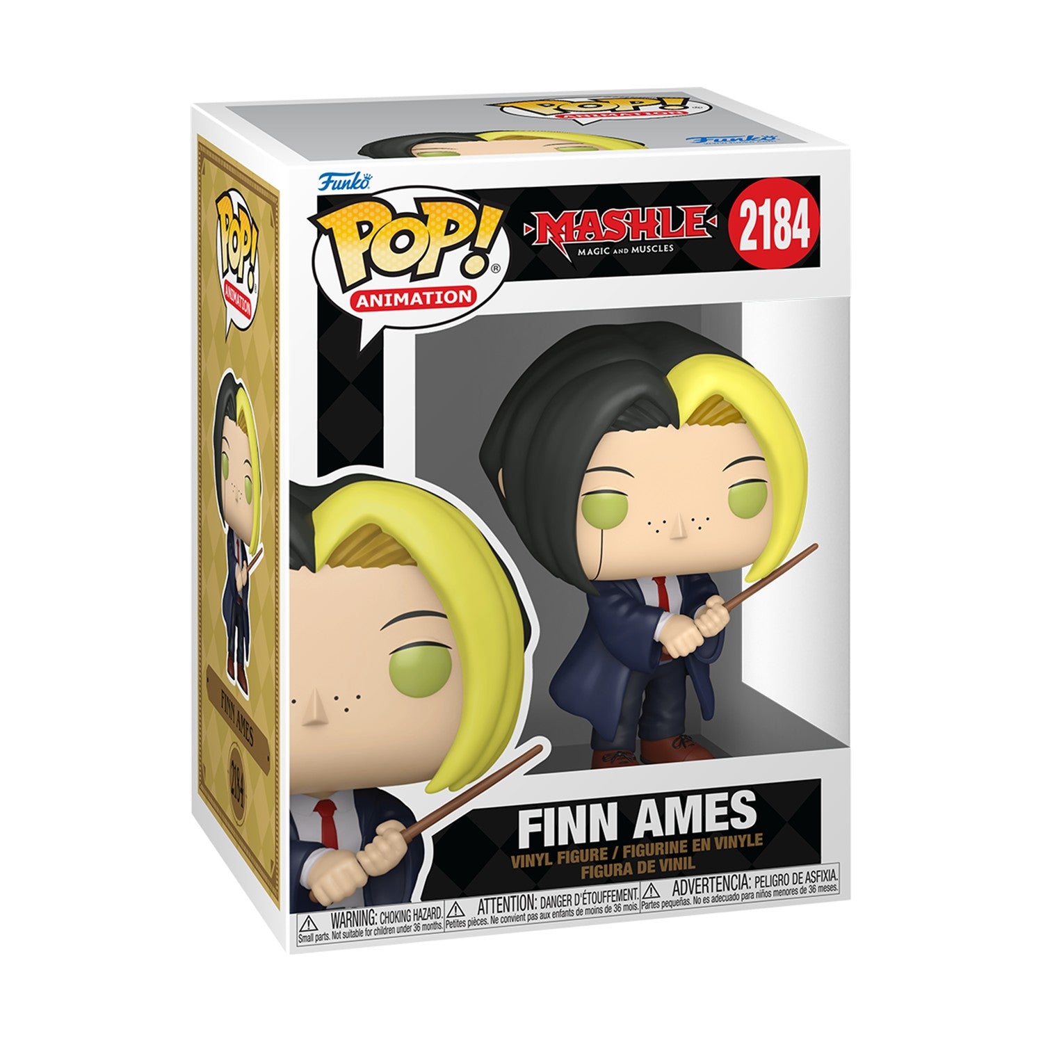 Funko Pop! Animation: Mashle Magic And Muscles - Finn Ames #2184 Vinyl Figure - Sunday Habit
