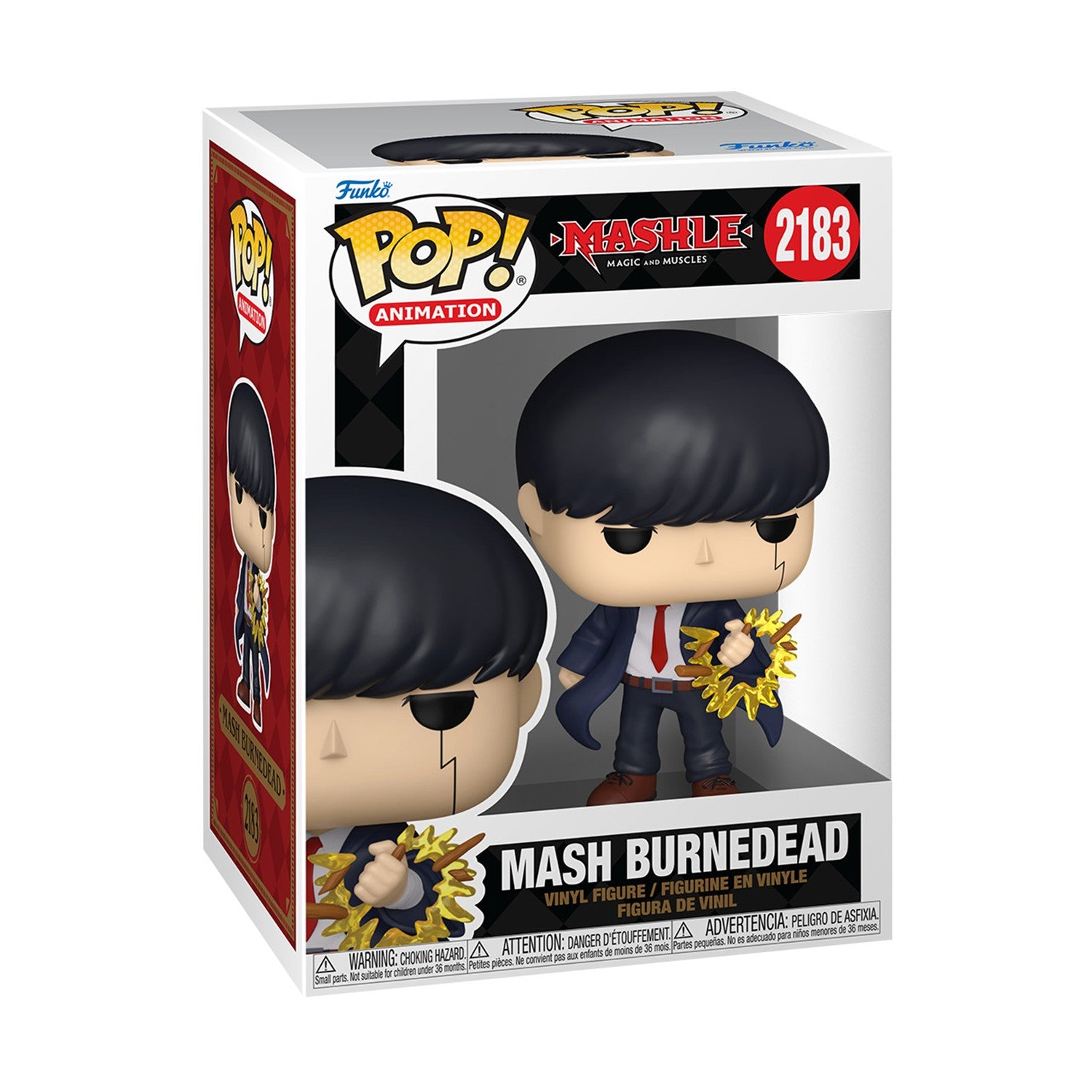 Funko Pop! Animation: Mashle Magic And Muscles - Mash Burnedead #2183 Vinyl Figure - Sunday Habit
