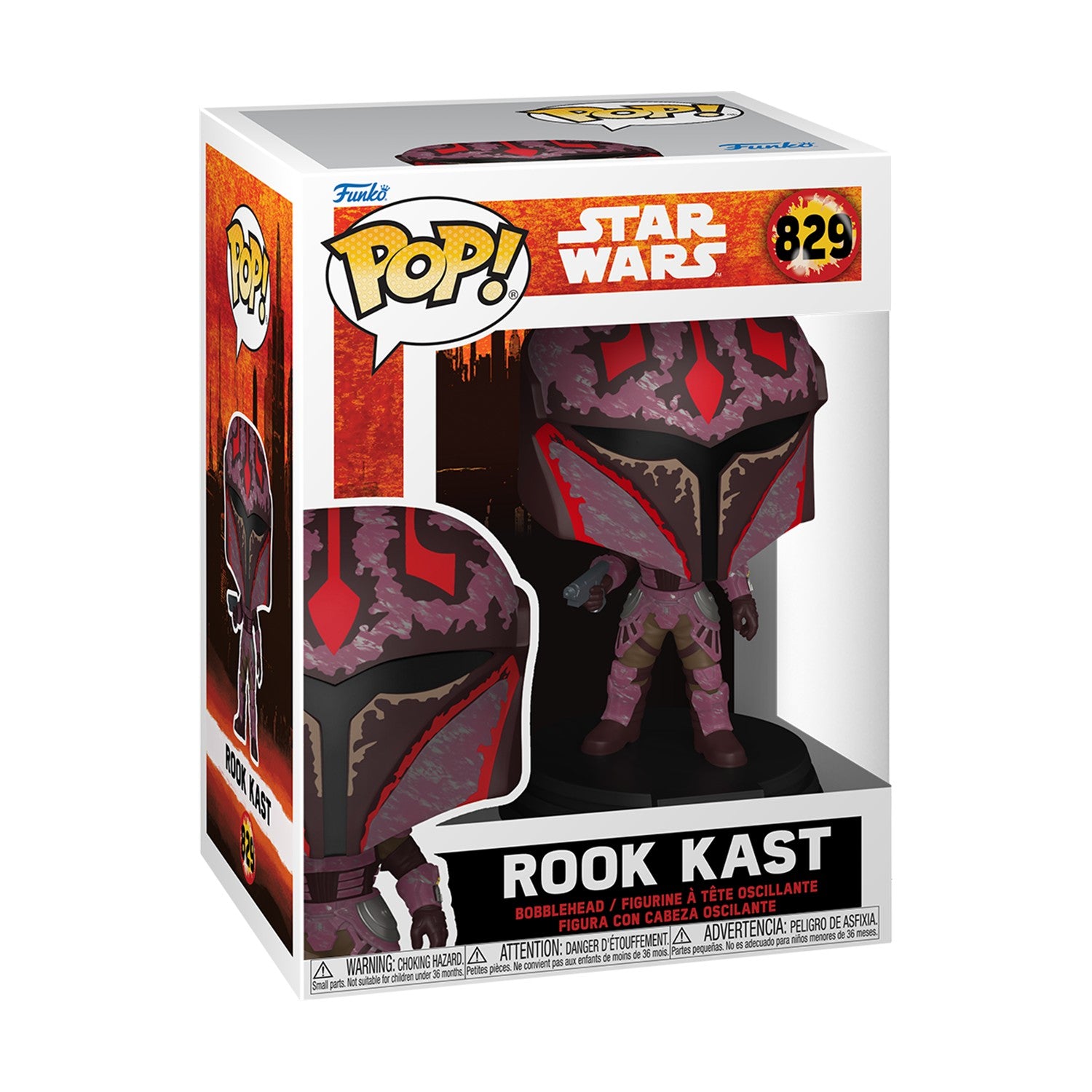 Funko Pop!: Star Wars (Darth Maul Shadow Lord) - Rook Kast #829 Bobble-Head Vinyl Figure - Sunday Habit