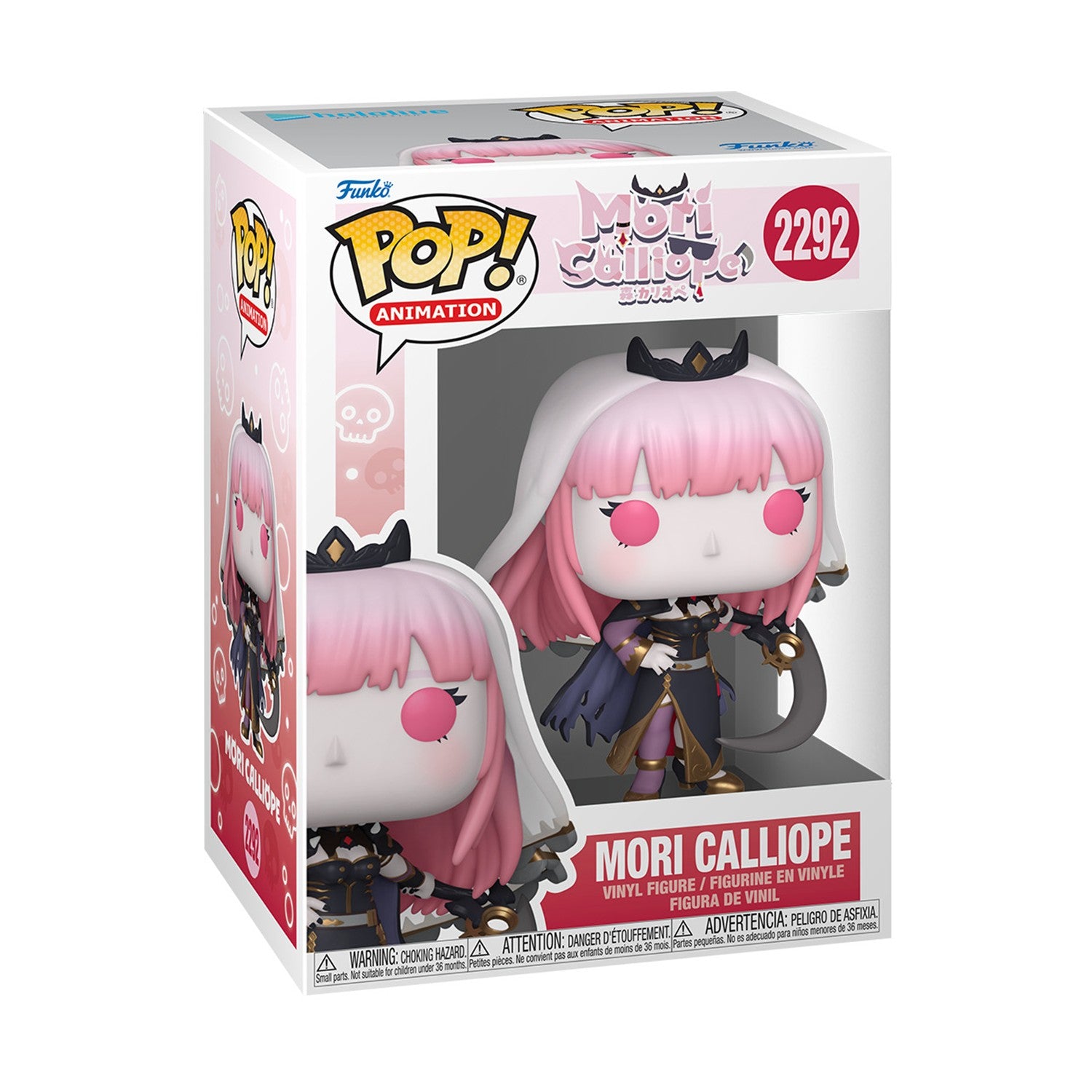 Funko Pop! Animation: Hololive - Mori Calliope #Vinyl Figure - Sunday Habit