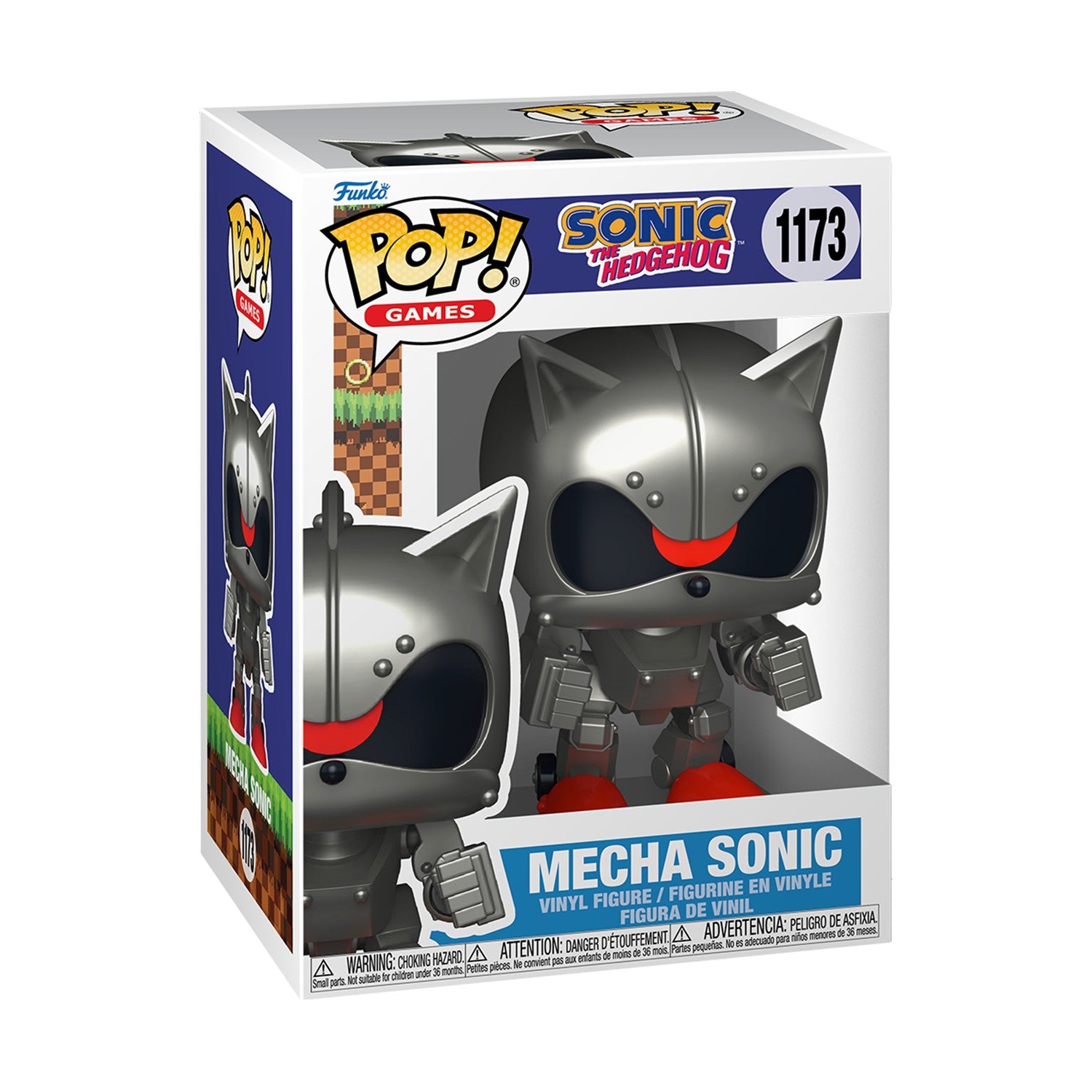 Funko Pop! Games: Sonic The Hedgehog - Mecha Sonic #1173 Vinyl Figure - Sunday Habit