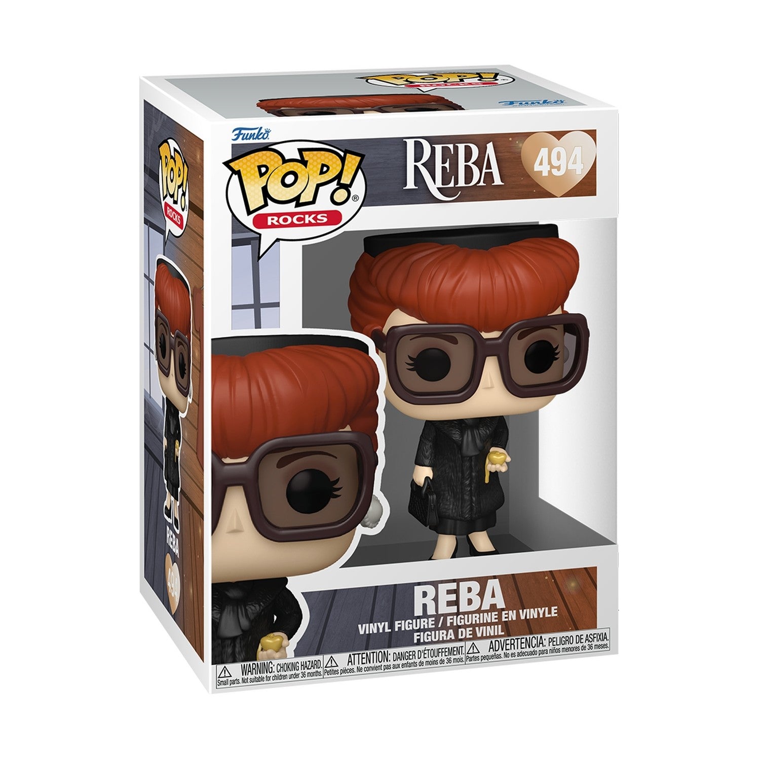 Funko Pop! Rocks: Reba (McEntire - Fancy) #494 Vinyl Figure - Sunday Habit