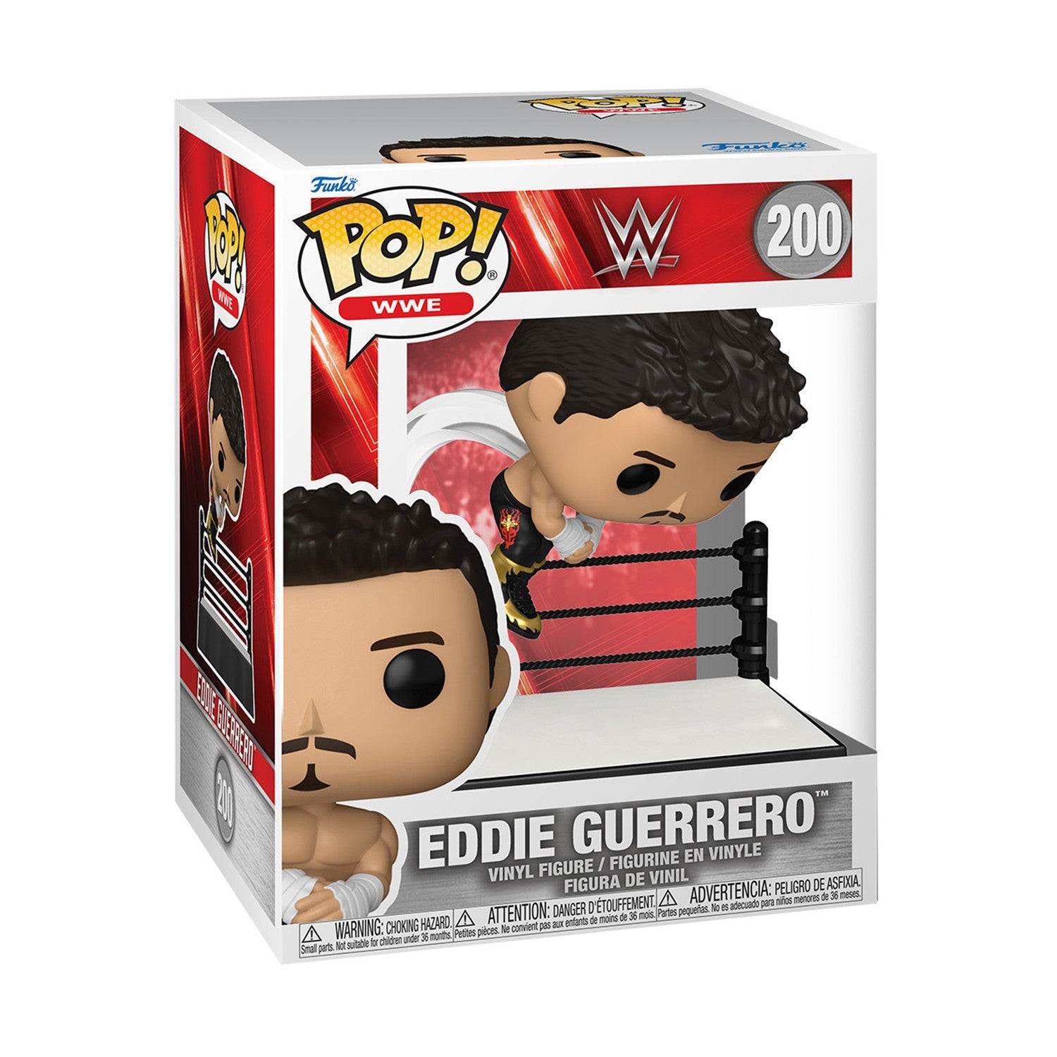 Funko Pop! Premium:-World Wrestling Entertainment - Eddie Guerrero (Frog Splash) #200 Vinyl Figure - Sunday Habit