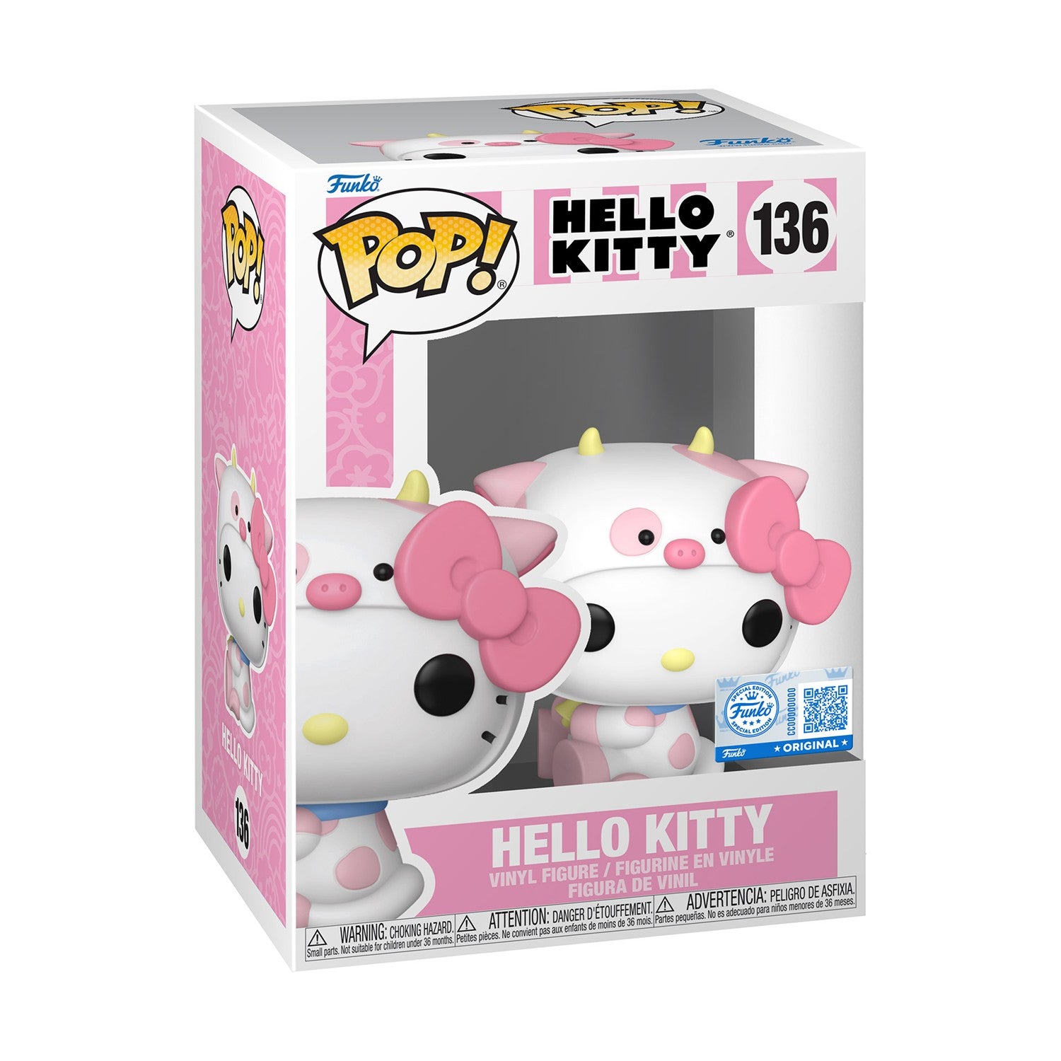 Funko Pop Sanrio Hello Kitty в костюм на крава Специално Издание - Sunday Habit