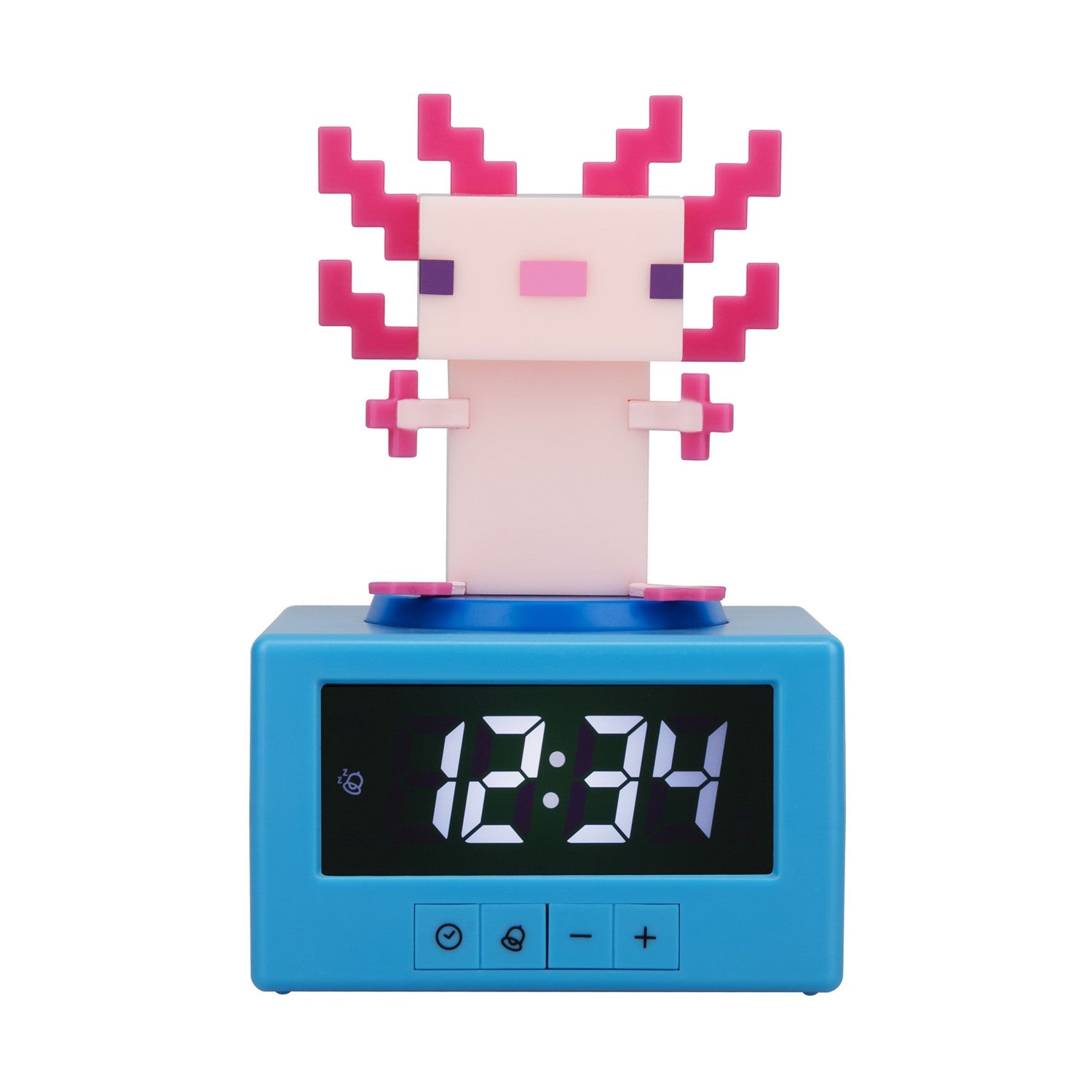 Paladone Icons Minecraft Axolotl Будилник С LED Дисплей - Sunday Habit