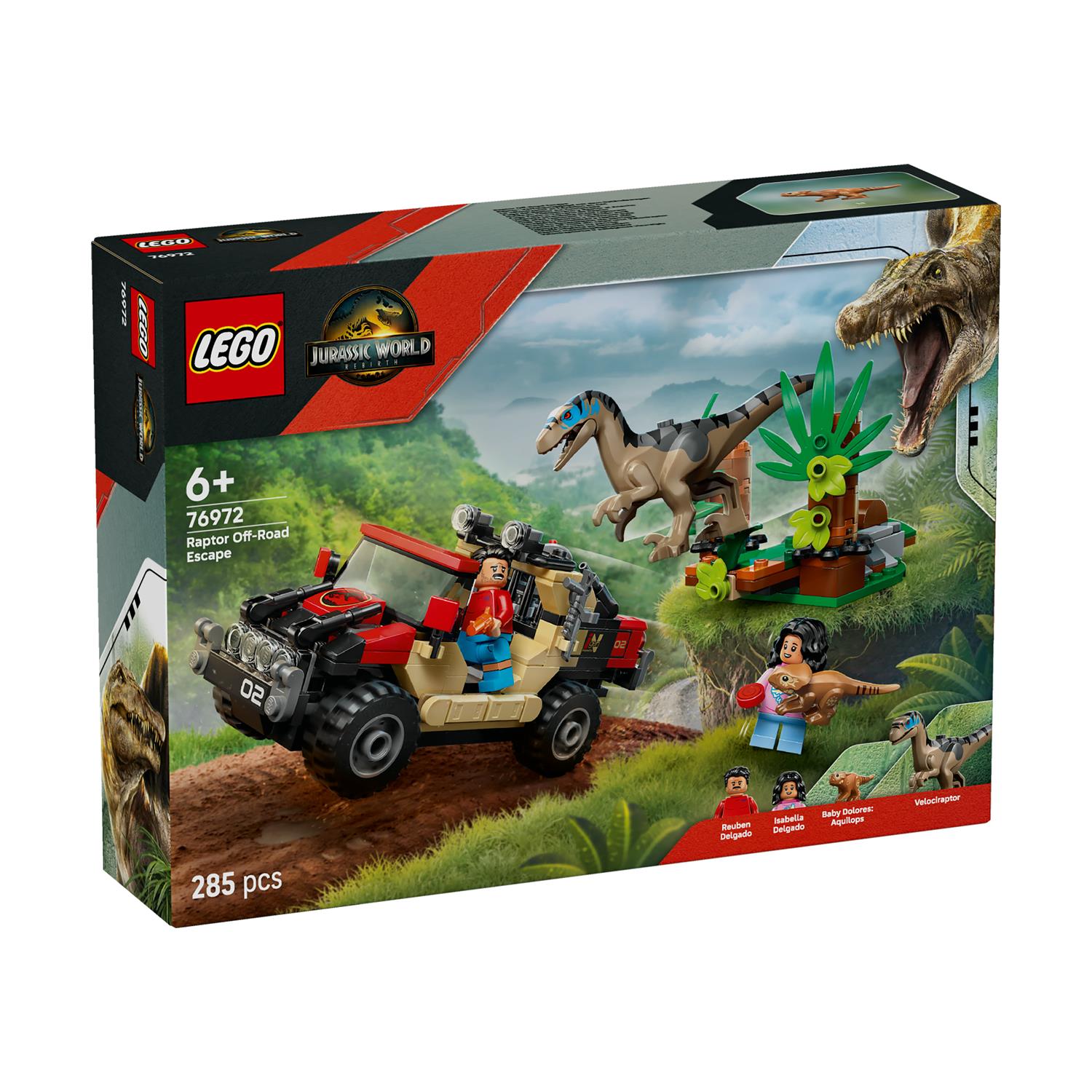 LEGO® Jurassic World: Raptor Off-Road Escape (76972) - Sunday Habit