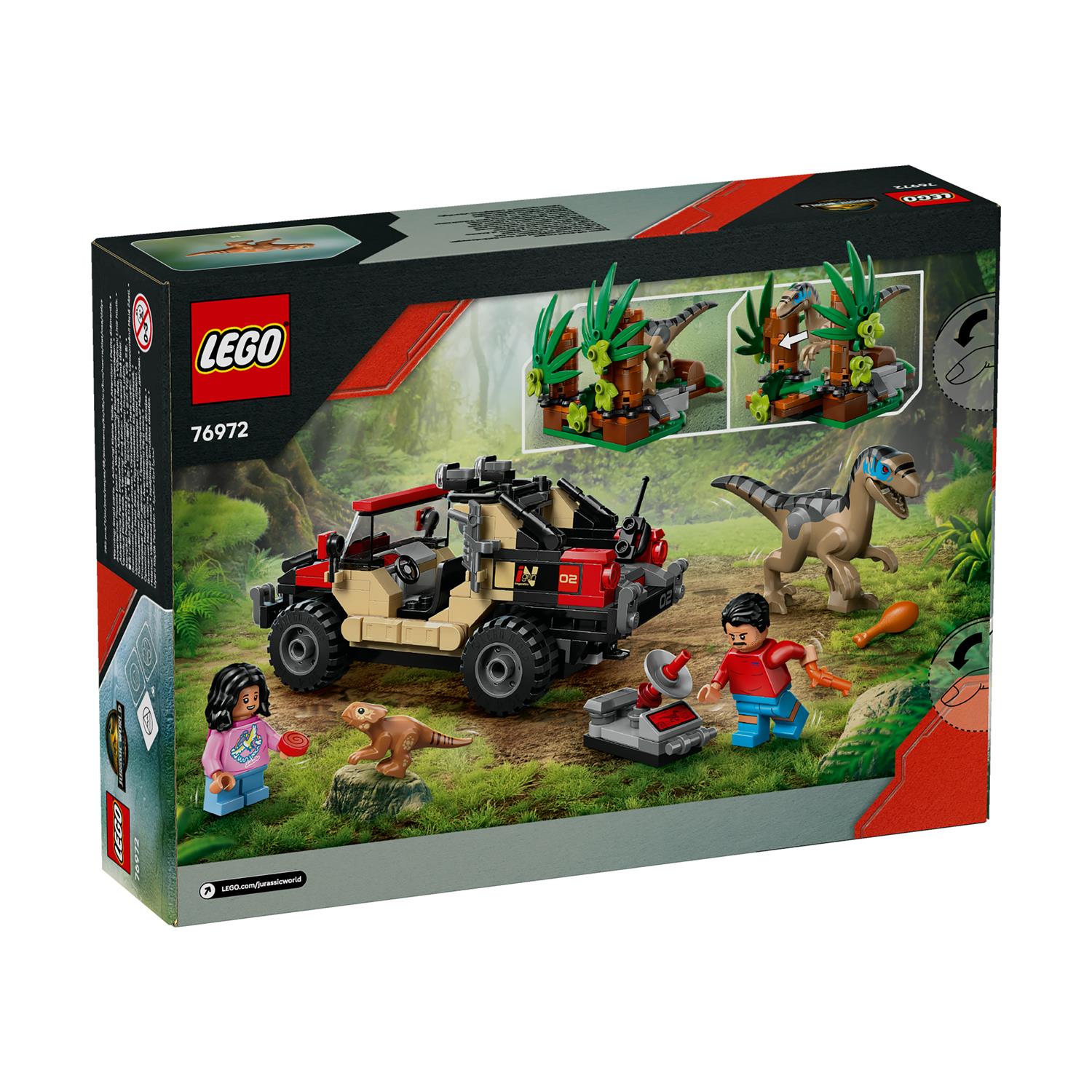 LEGO® Jurassic World: Raptor Off-Road Escape (76972) - Sunday Habit