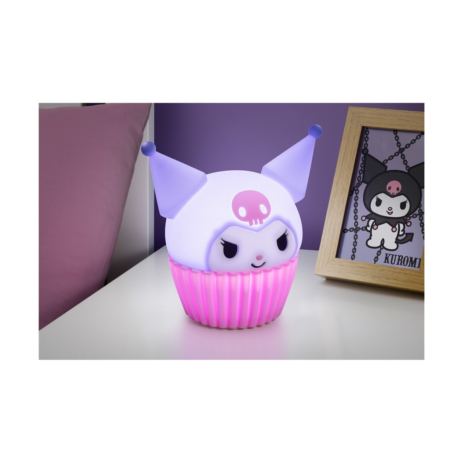 Paladone SquishyGlo: Kuromi - Silicone Light Rechargeable (PP15398KUR) - Sunday Habit