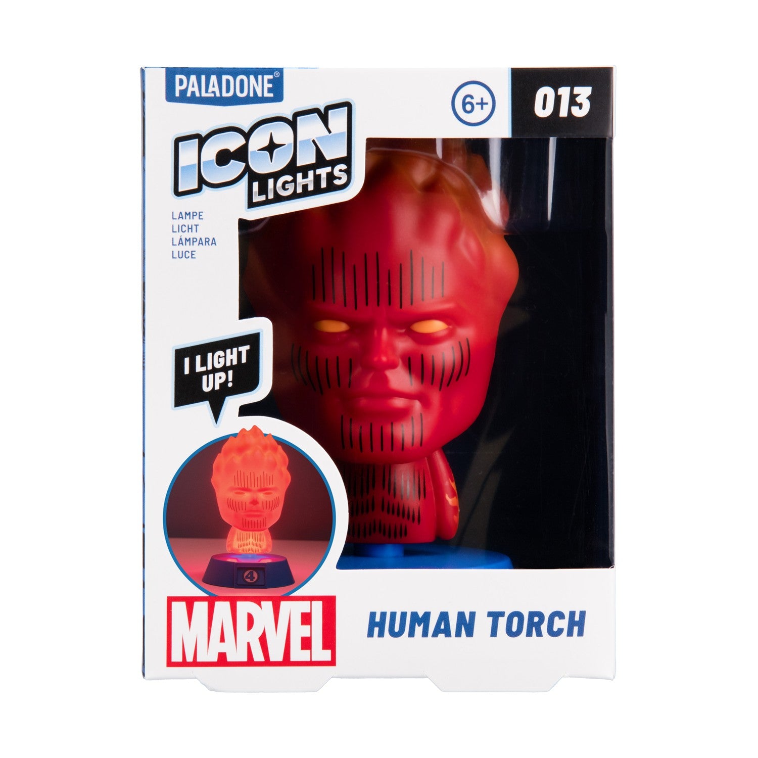 Paladone Icons: Marvel Fantastic 4 - Human Torch Light (PP14788MU)