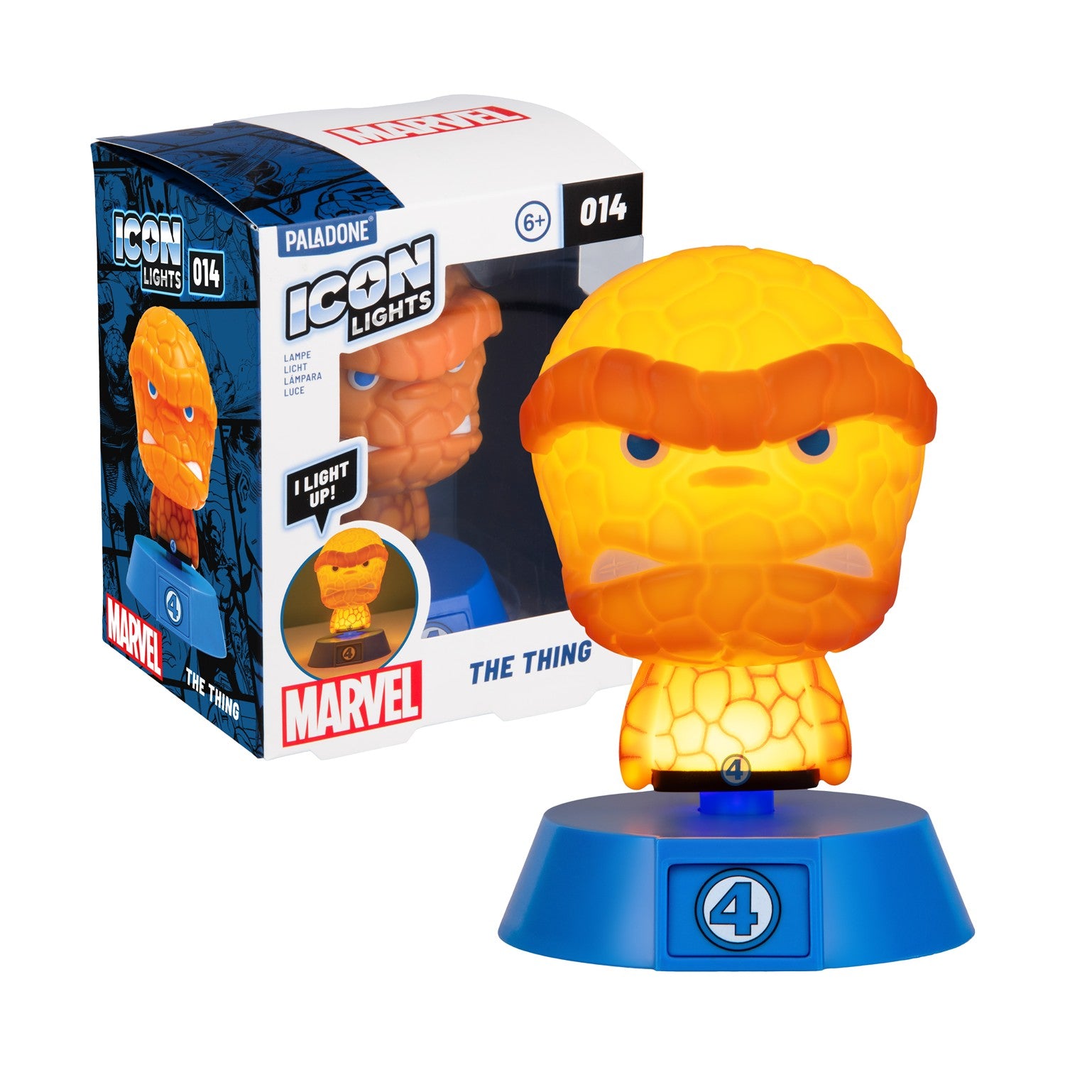 Paladone Icons: Marvel Fantastic 4 - The Thing Light (PP14791MU)