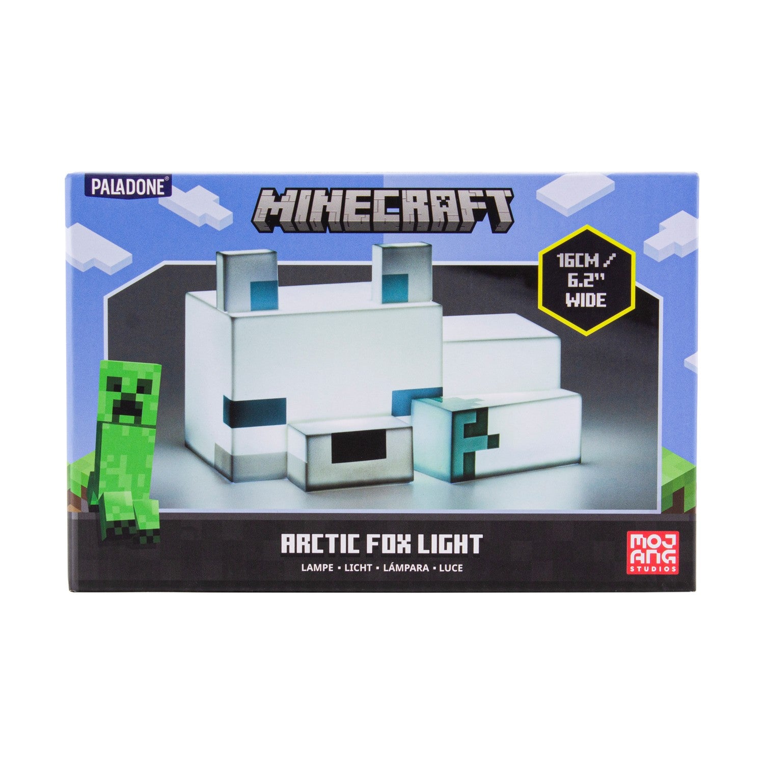 Paladone Minecraft Арктична Лисица Светлина Настолна Лампа - Sunday Habit