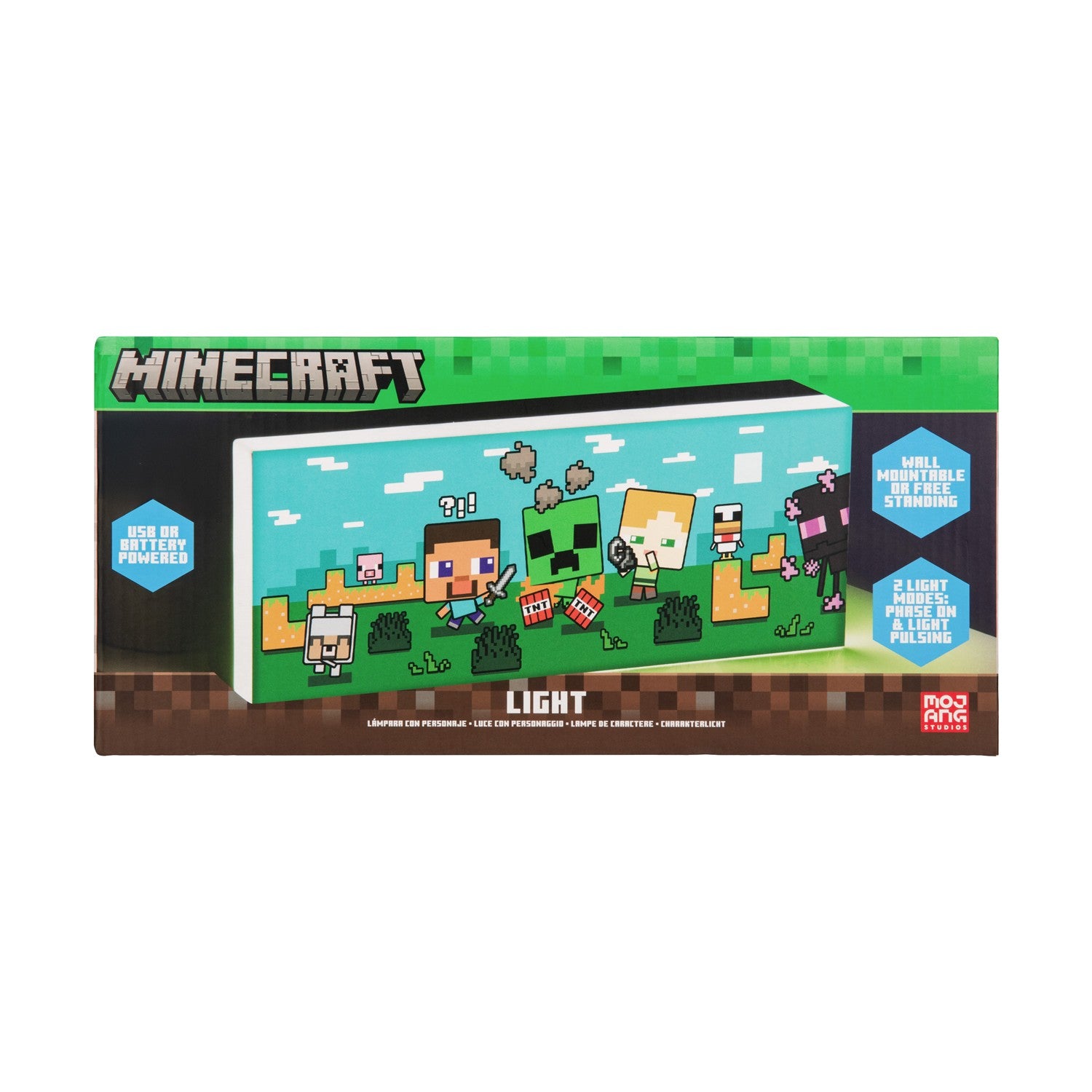 Paladone Minecraft Персонажна LED Лампа За Бюро - Sunday Habit