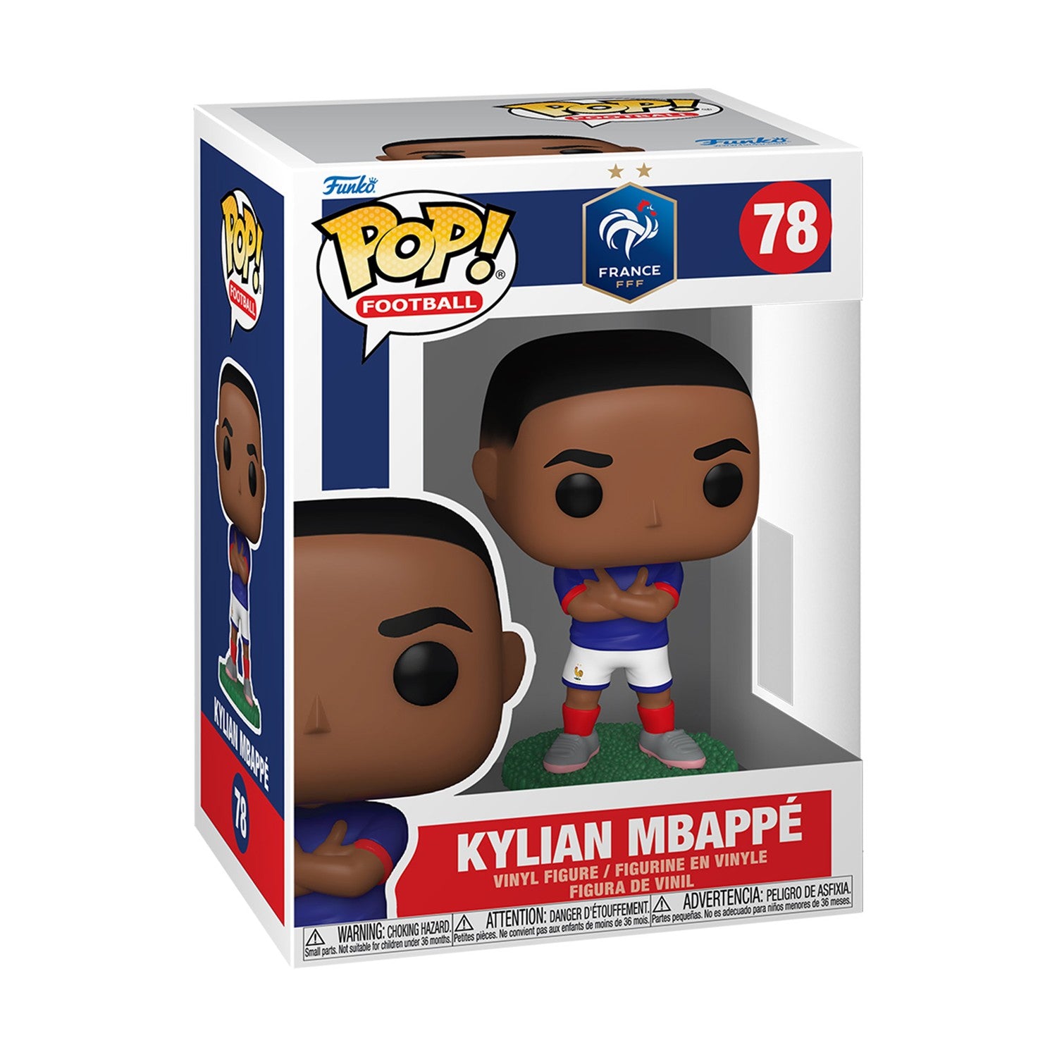 Funko Pop! Football: France - Kylian Mbappé #78 Vinyl Figure - Sunday Habit