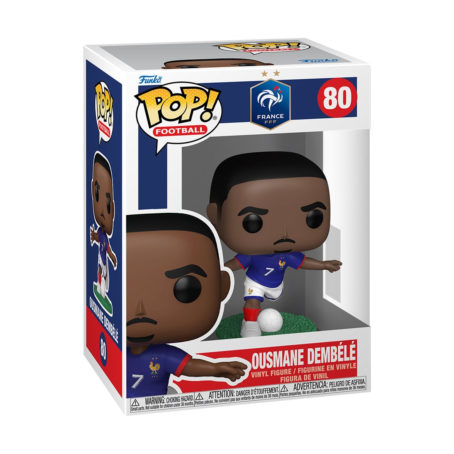 Funko Pop! Football: France - Ousmane Dembele #80 Vinyl Figure - Sunday Habit