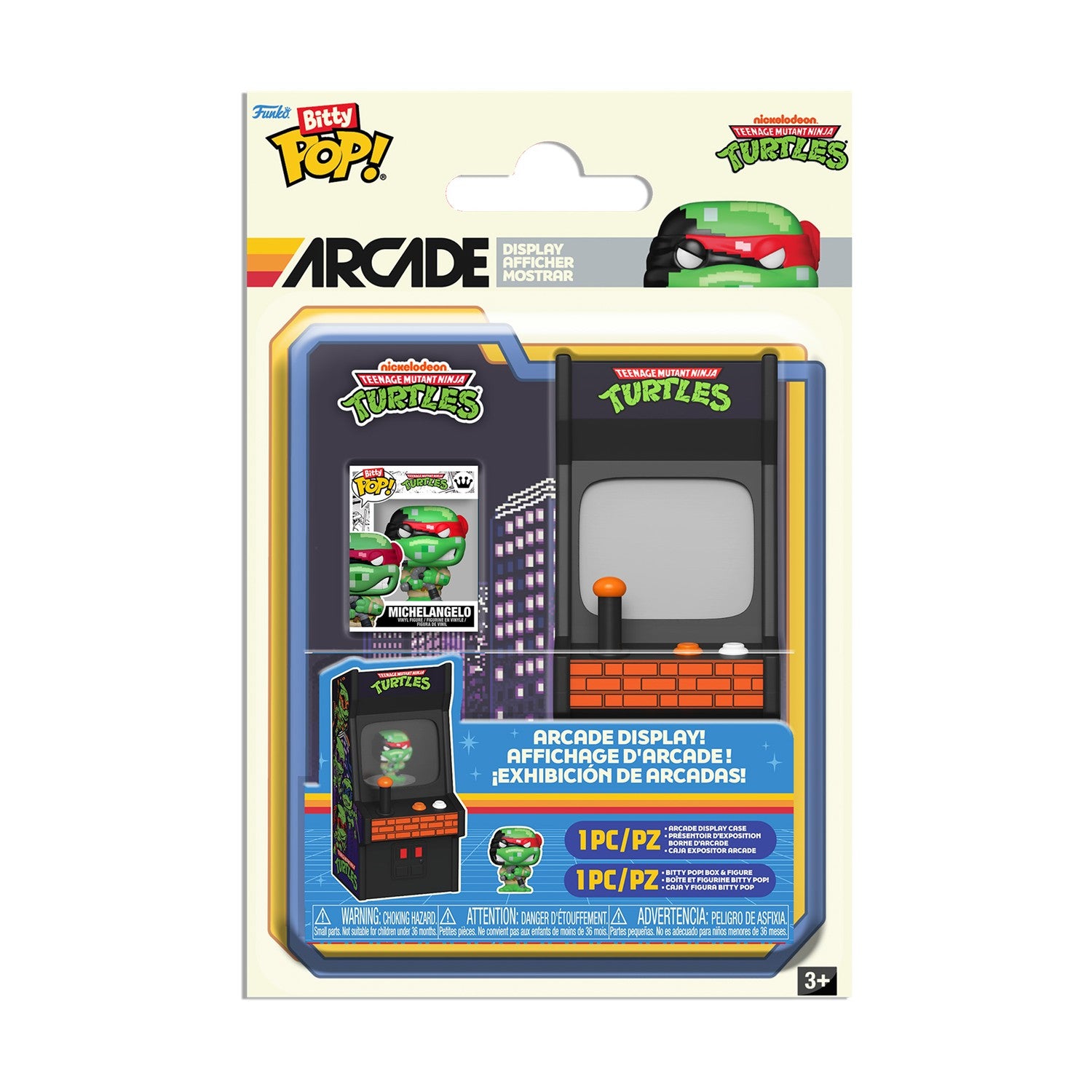 Funko Bitty Pop! Arcade: Teenage Mutant Ninja Turtles #Vinyl Figure - Sunday Habit