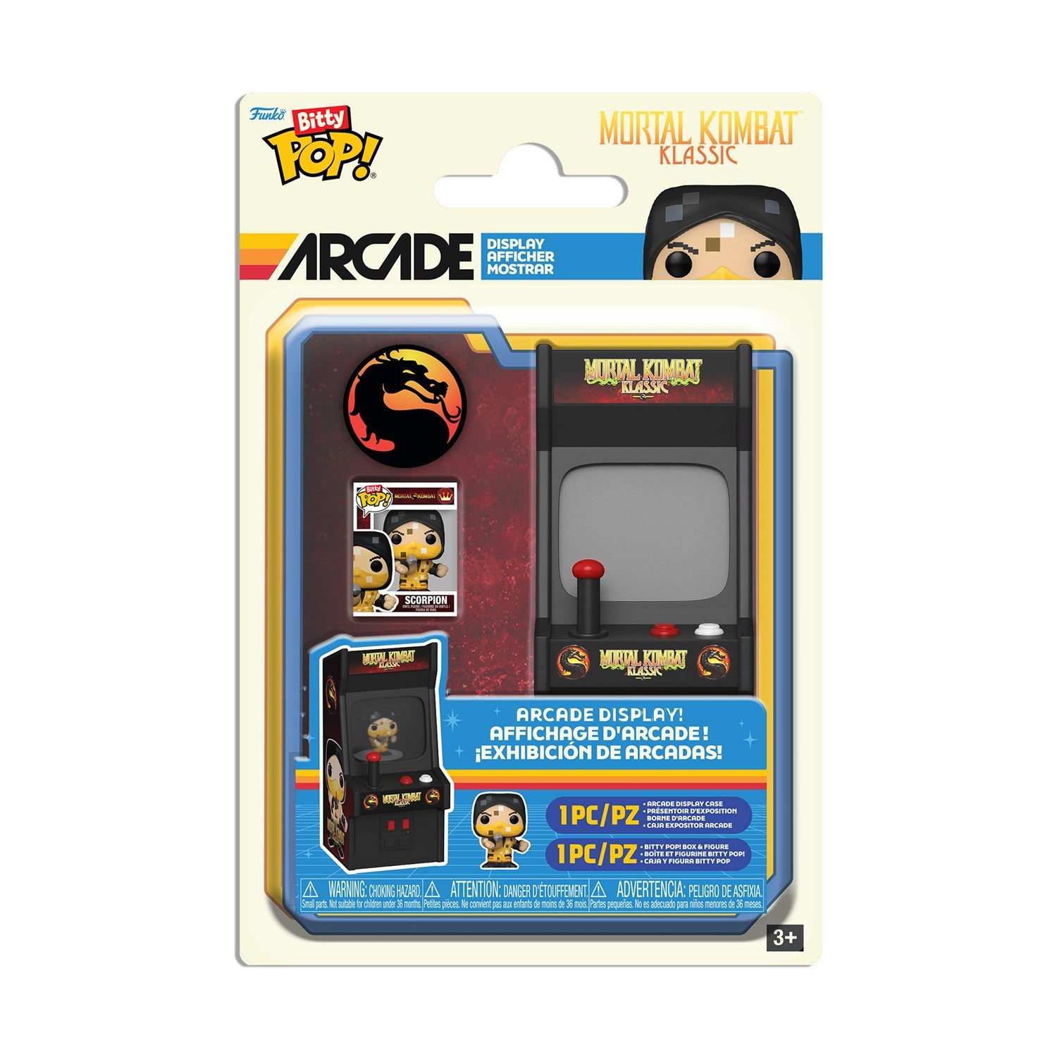 Funko Bitty Pop! Arcade: Mortal Kombat #Vinyl Figure - Sunday Habit