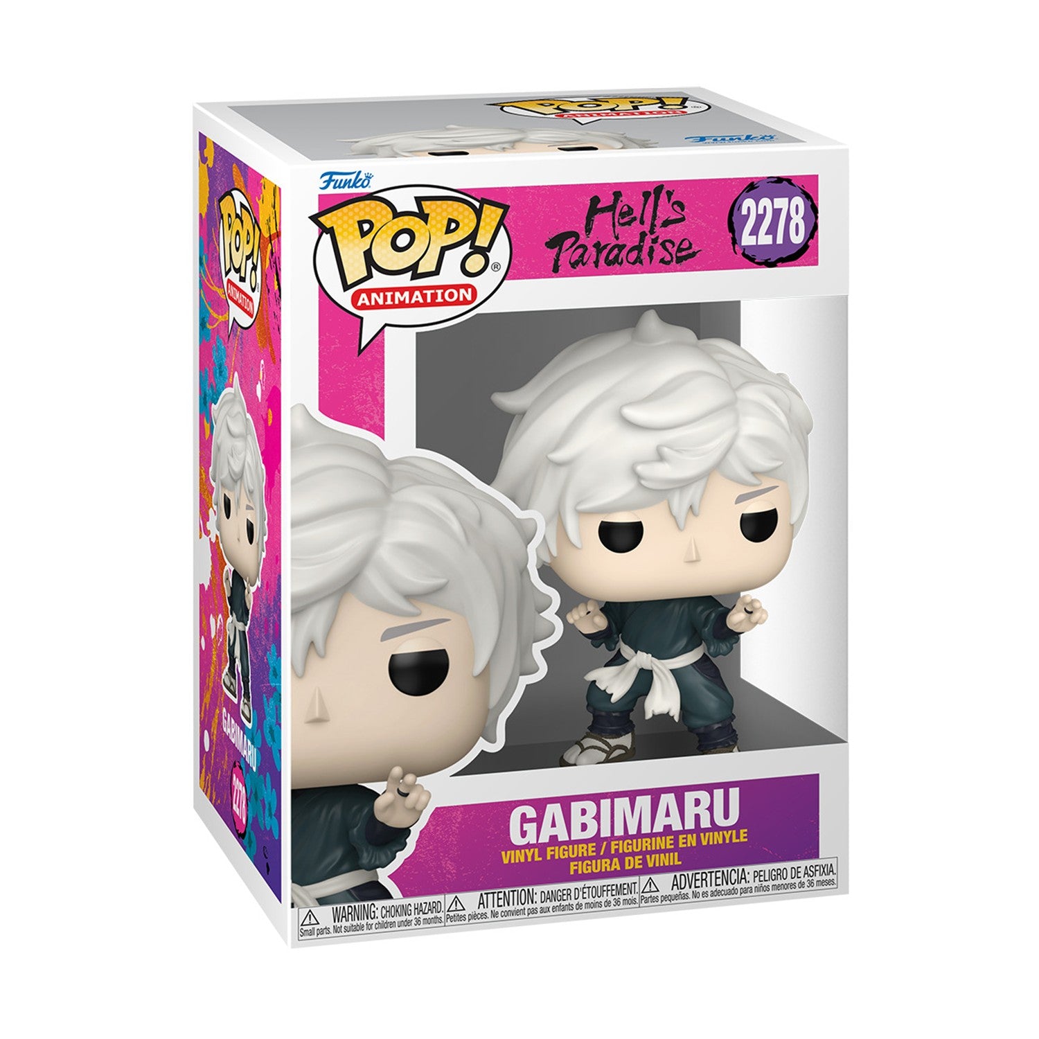 Funko Pop! Animation: Hell's Paradise - Gabimaru #2278 Vinyl Figure - Sunday Habit