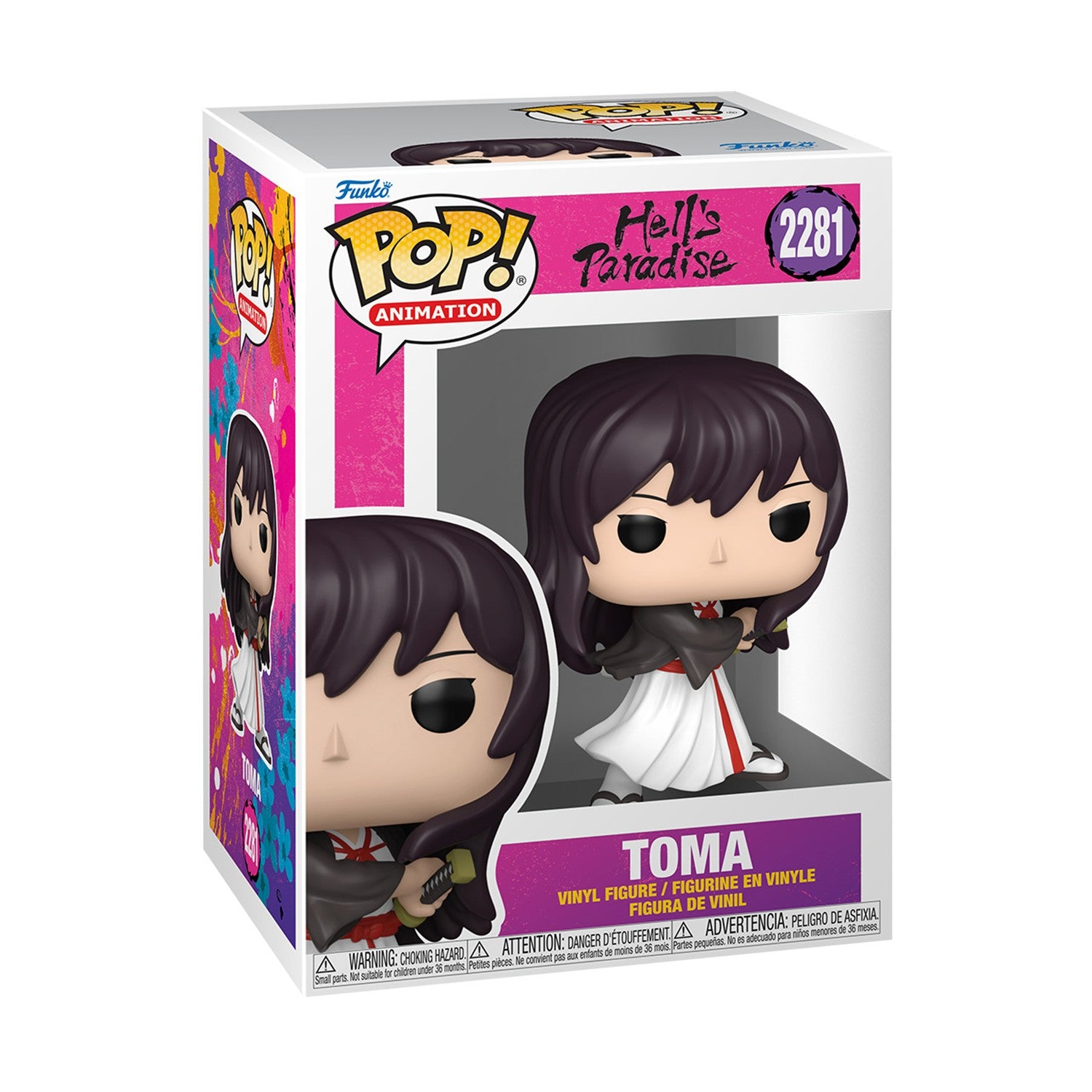 Funko Pop! Animation: Hell's Paradise - Toma #2281 Vinyl Figure - Sunday Habit