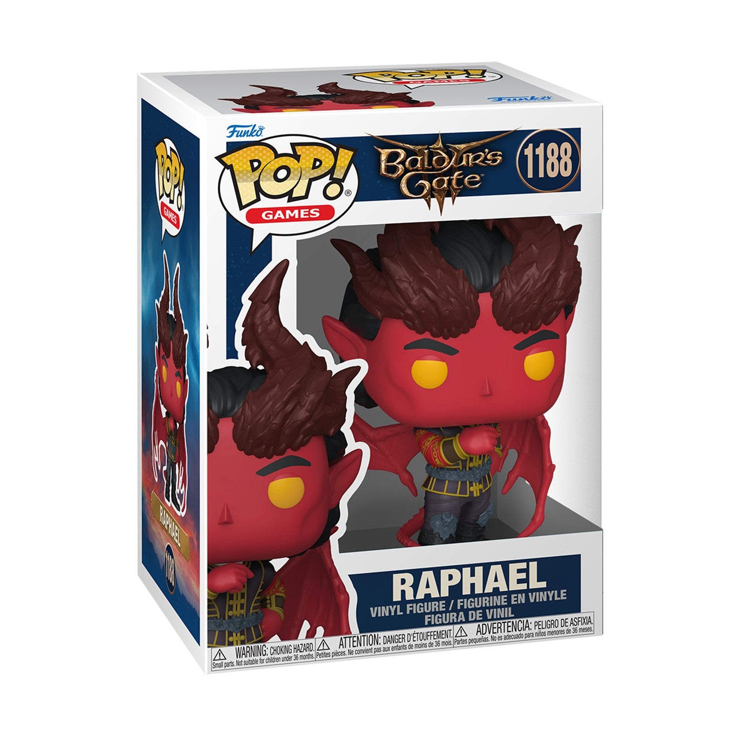 Funko Pop! Games: Baldur's Gate - Raphael #1188 Vinyl Figure - Sunday Habit